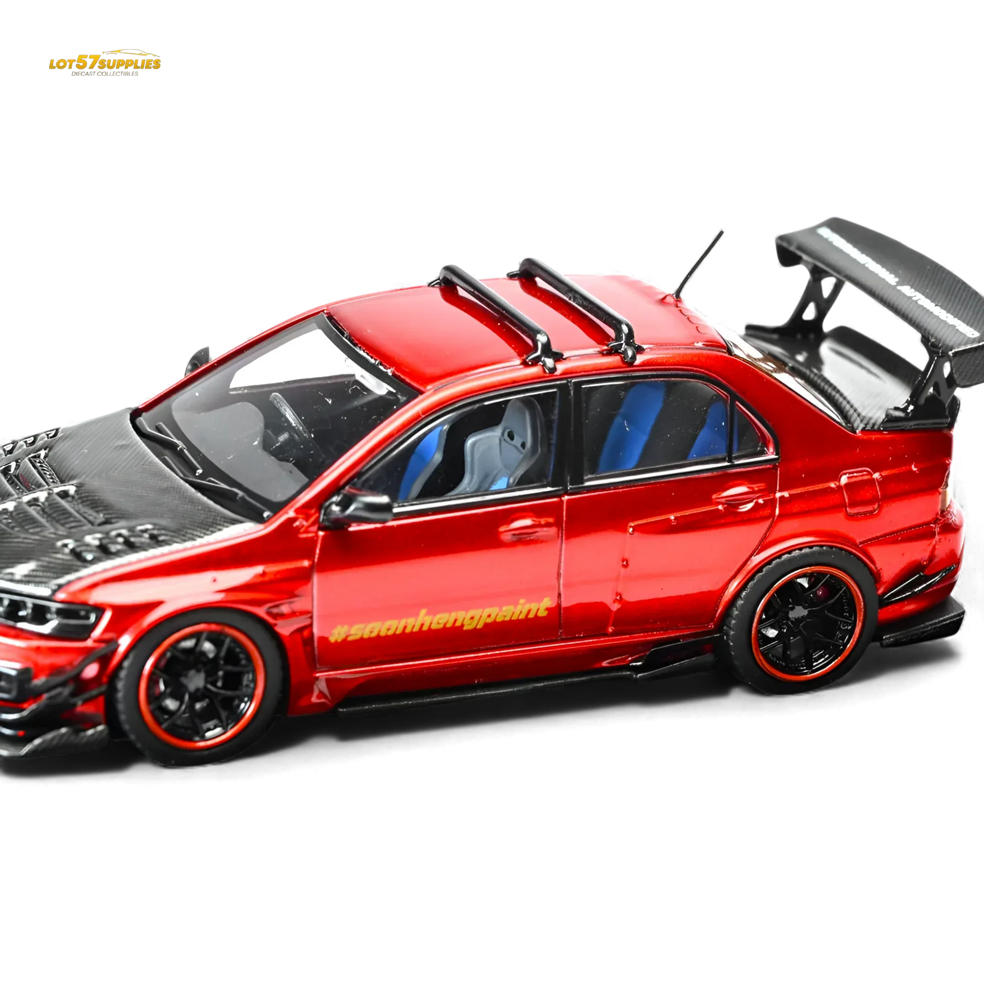 (Pre-Order) IHCM Mitsubishi Lancer Evo IX Metallic Red 1:64 - ToylandEU