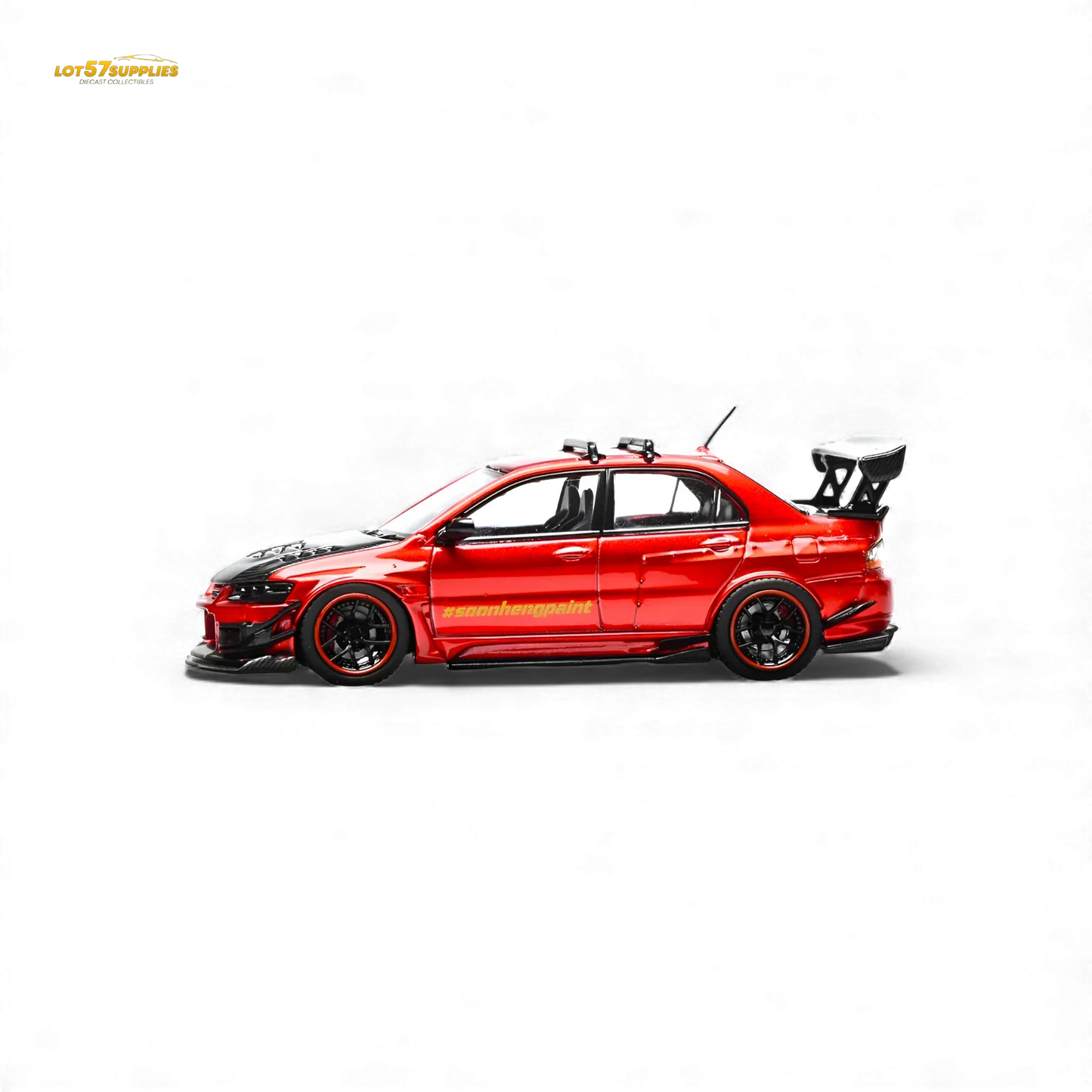 (Pre-Order) IHCM Mitsubishi Lancer Evo IX Metallic Red 1:64 - ToylandEU