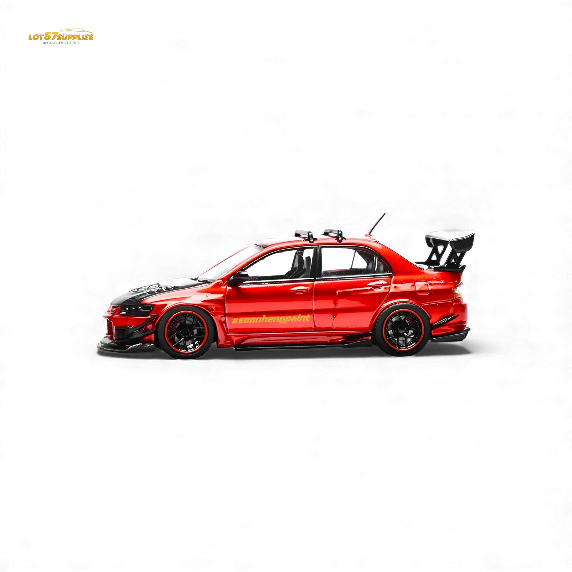 (Pre-Order) IHCM Mitsubishi Lancer Evo IX Metallic Red 1:64 - ToylandEU