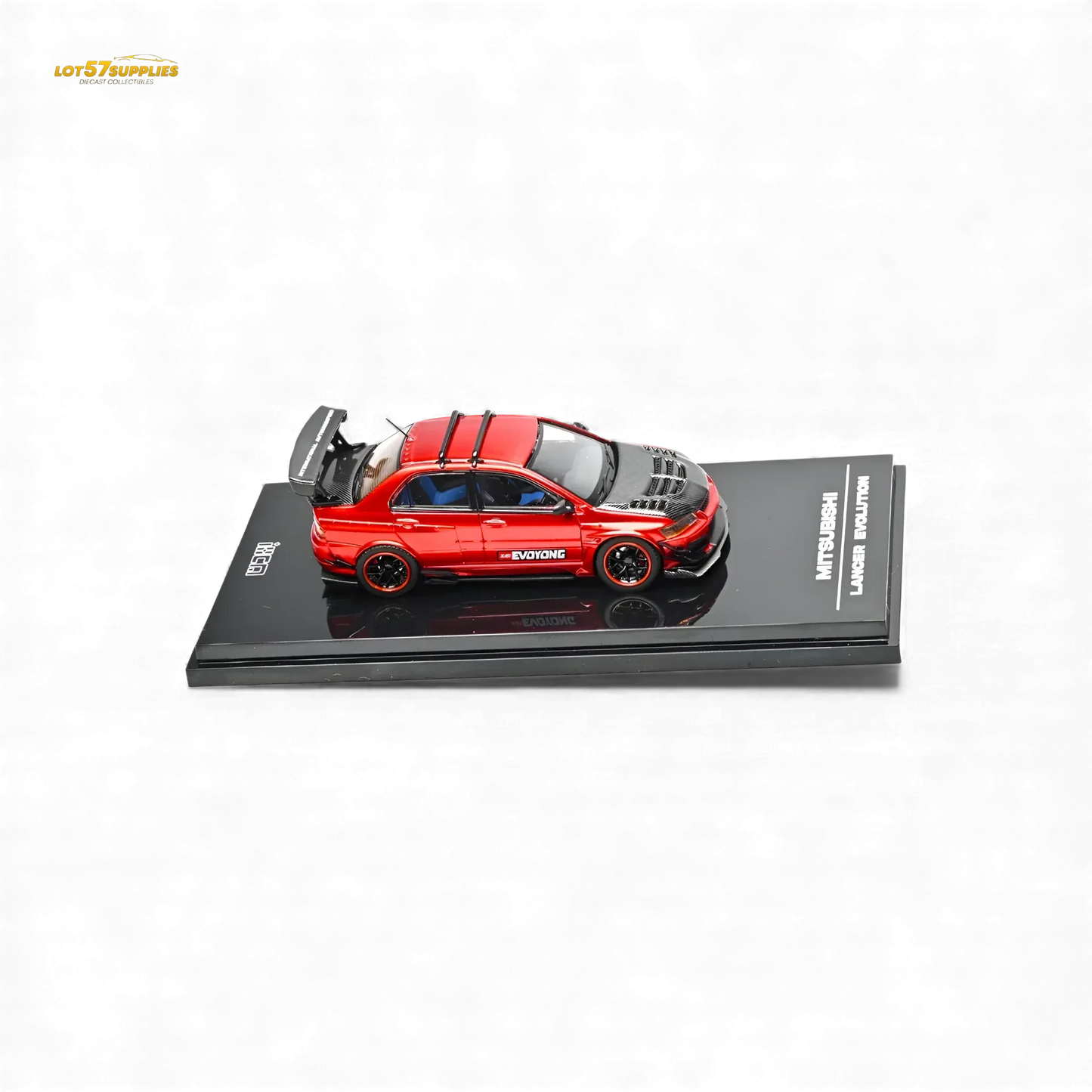 (Pre-Order) IHCM Mitsubishi Lancer Evo IX Metallic Red 1:64 - ToylandEU