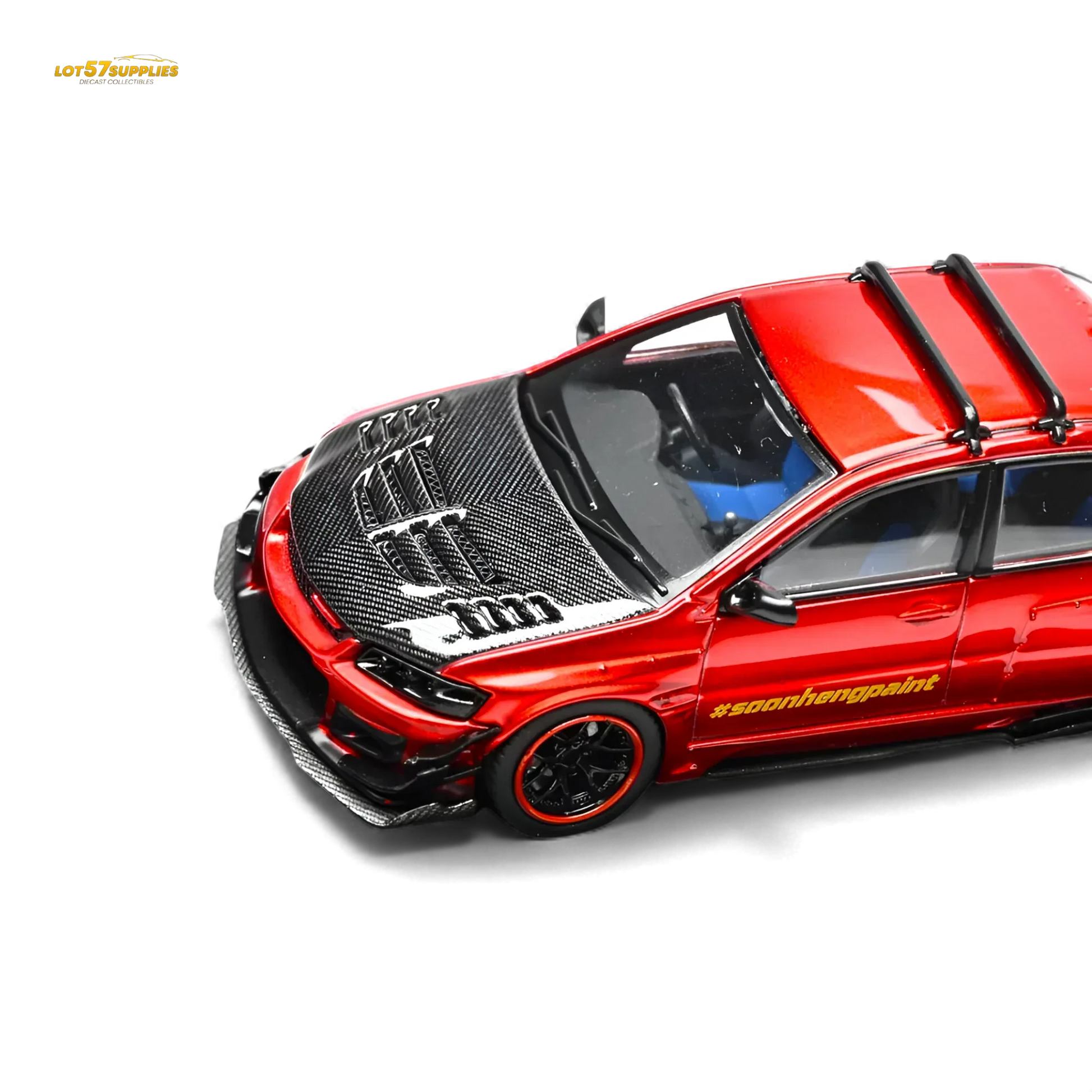(Pre-Order) IHCM Mitsubishi Lancer Evo IX Metallic Red 1:64 - ToylandEU