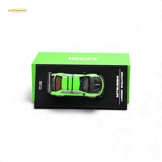  Mitsubishi Lancer Evo IX Diecast Parrot Green By IHCM -  ToylandEU™