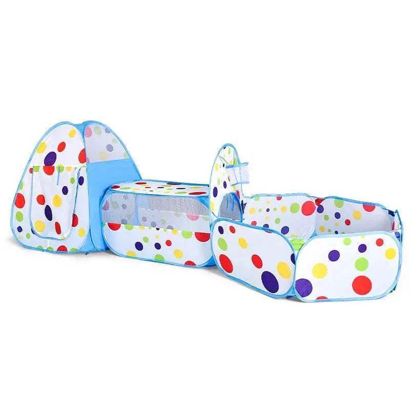 IMBABY 3 in 1 Ball Pool Folding Tent Tunnel for Kids - ToylandEU