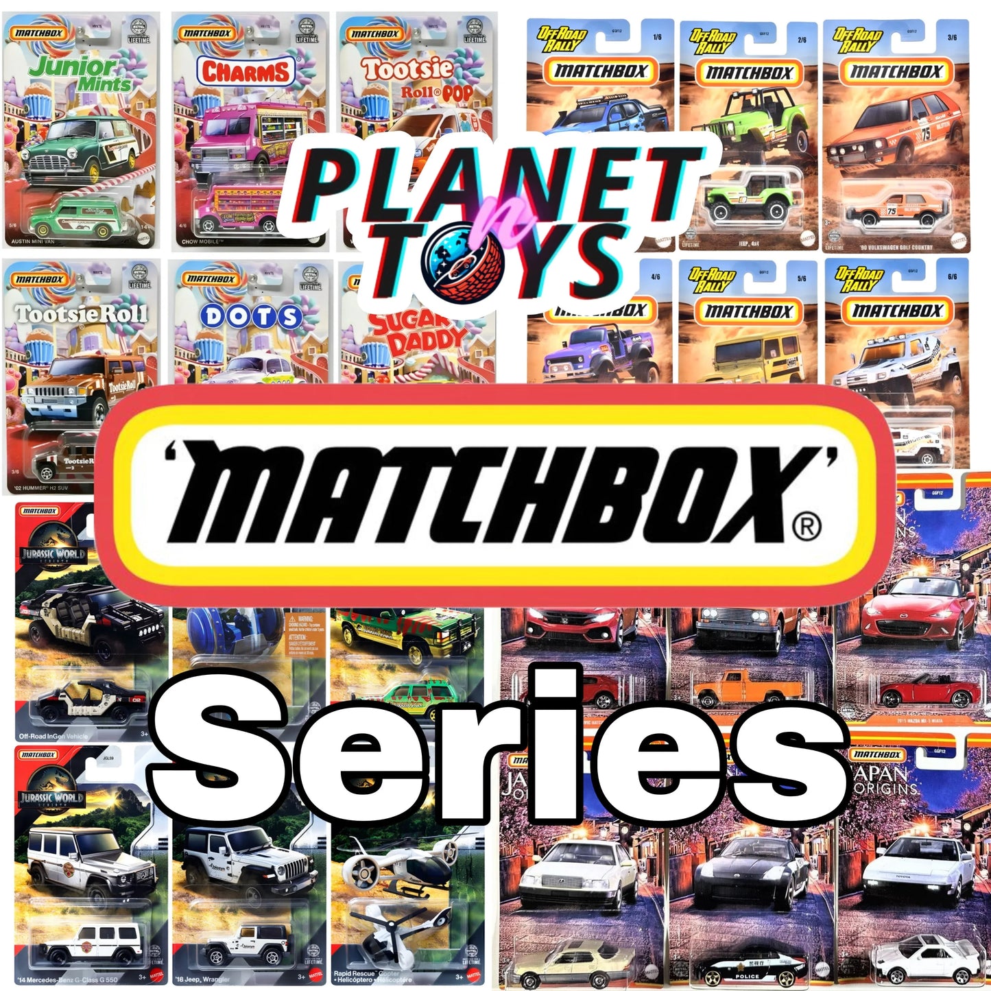 Matchbox Series 1:64 Assorted Diecast - ToylandEU