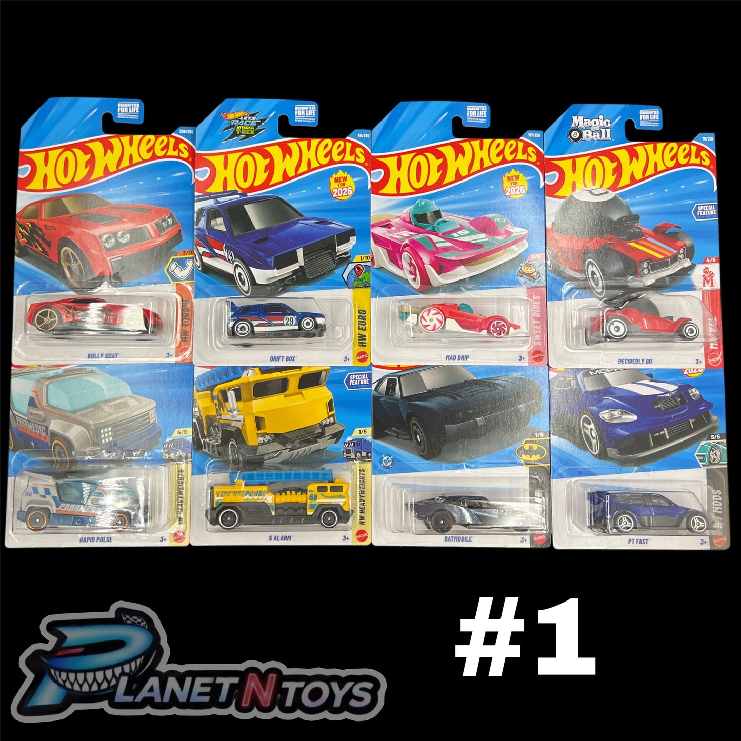 Hot Wheels Fantasy Cars Bundle