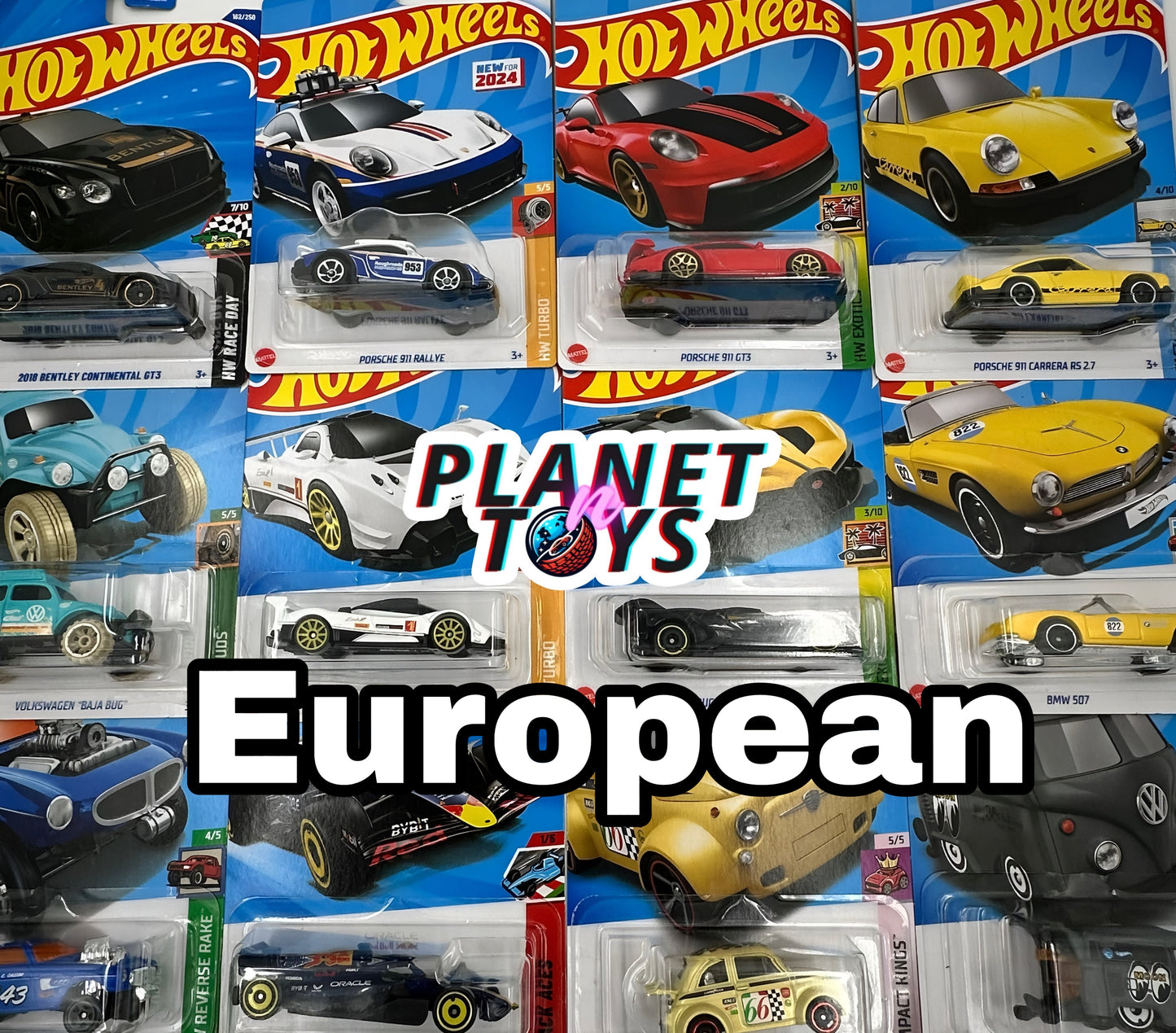 Hot Wheels European Cars 1 64 Diecast Premium Detail