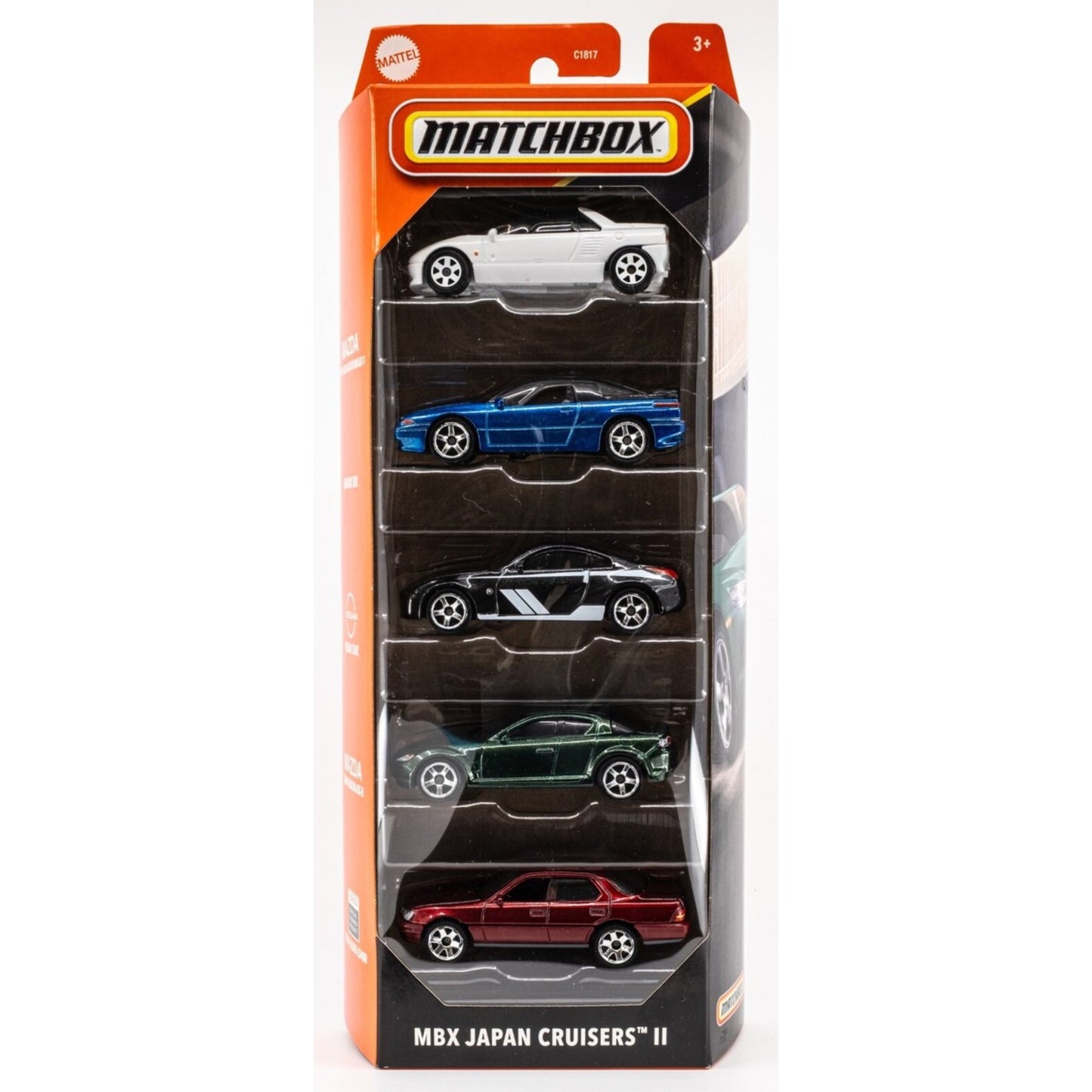 Hot Wheels / matchbox 5-cars Pack Assorted (Nissan, F1, Fast & Furious, Nightburnerz, Motor Show, & More)