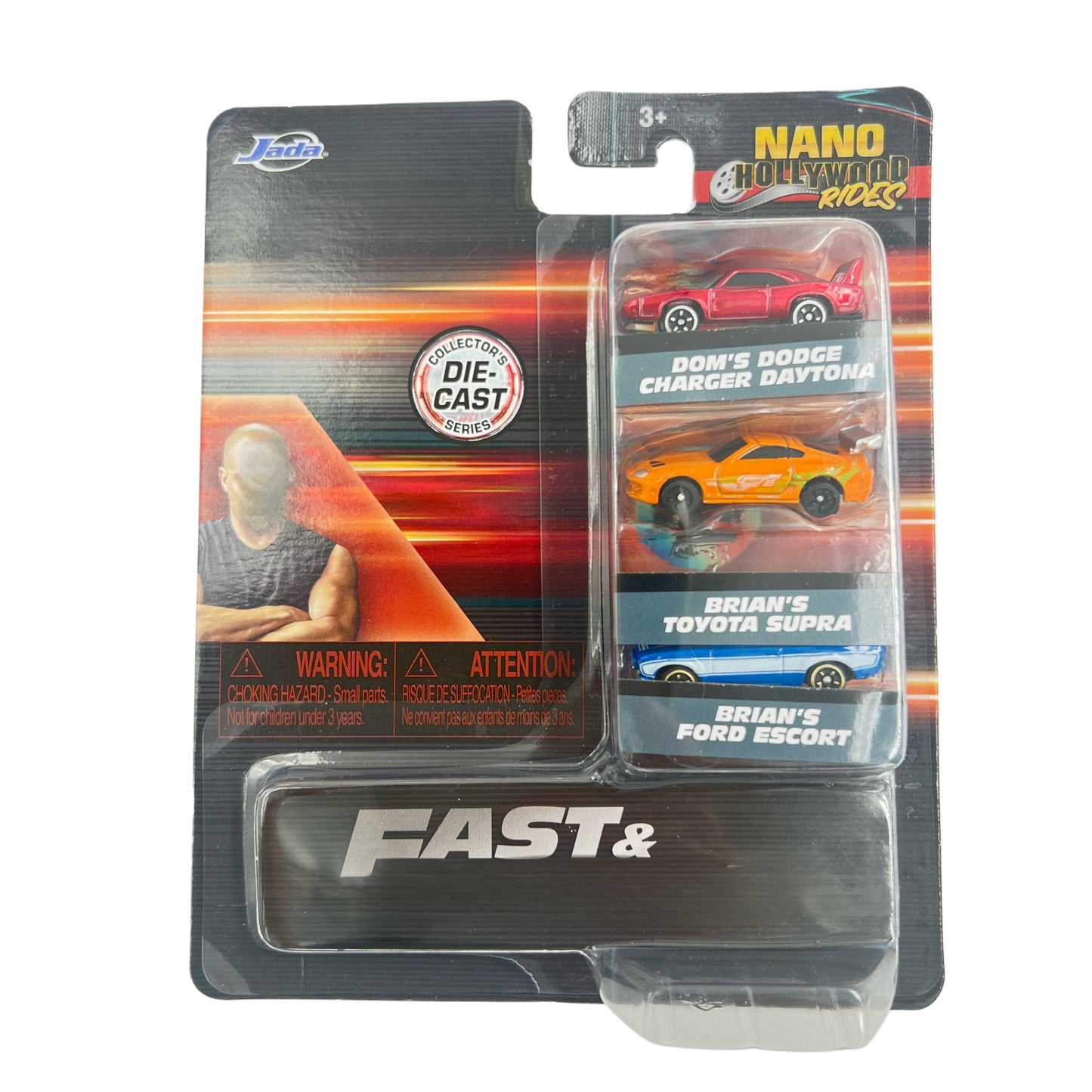 Jada Nano Scene Diorama Set Die Cast Cars Collectible