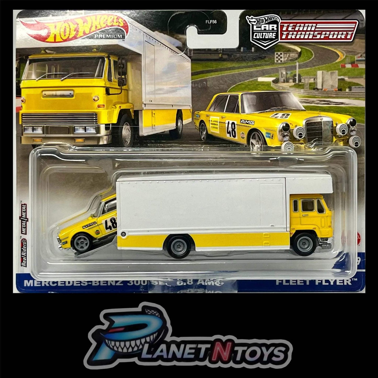 Hot Wheels Team Transports Assorted 1:64 - Planet N Toys
