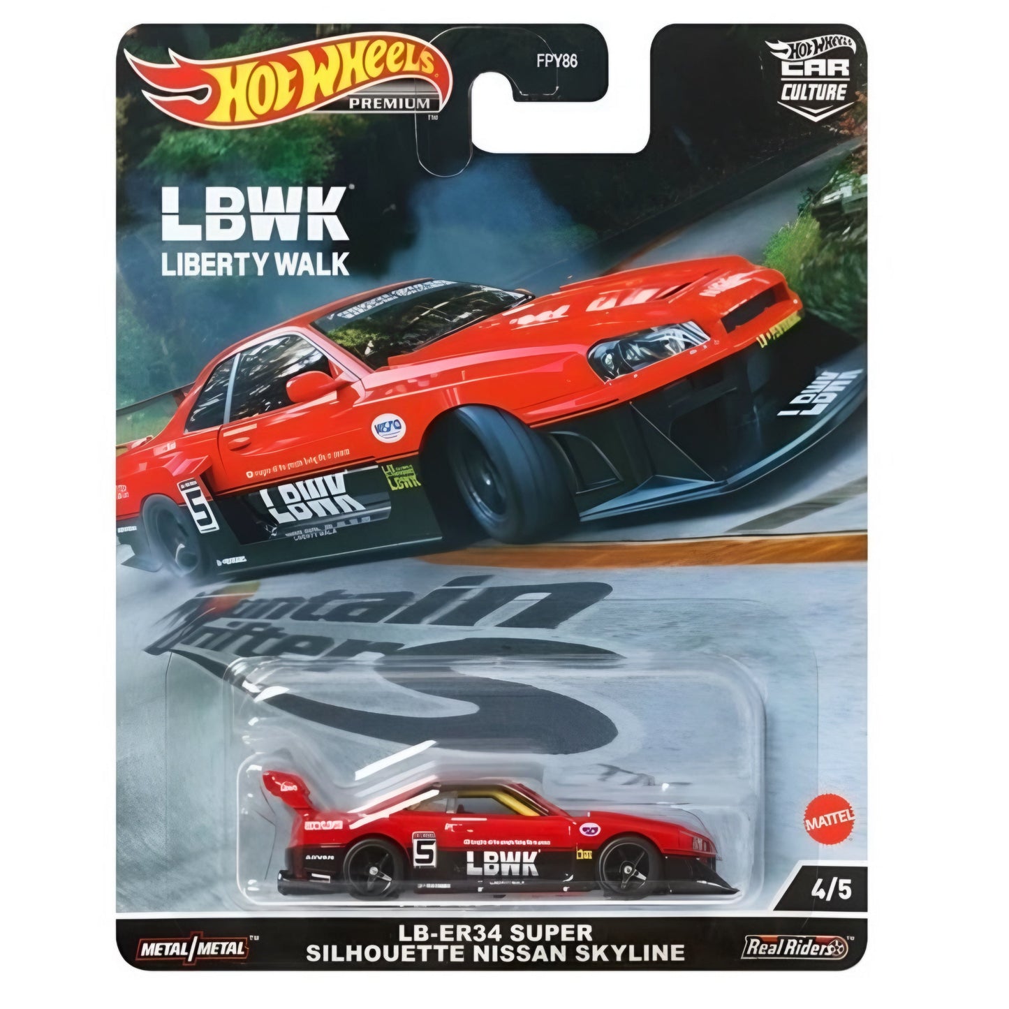 Hot Wheels Car Culture Premium Diecast Cars Real Riders