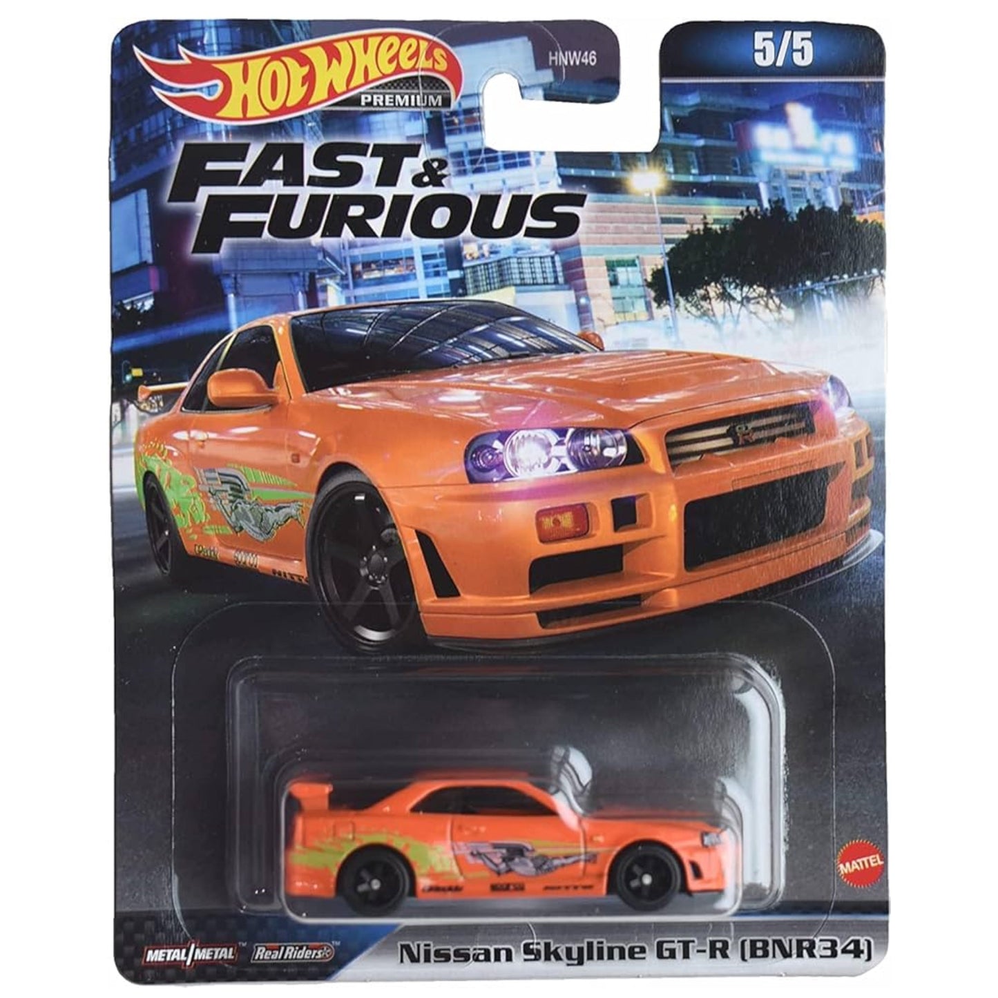 Hot Wheels Premium Fast And Furious Diecast Cars For Collectors