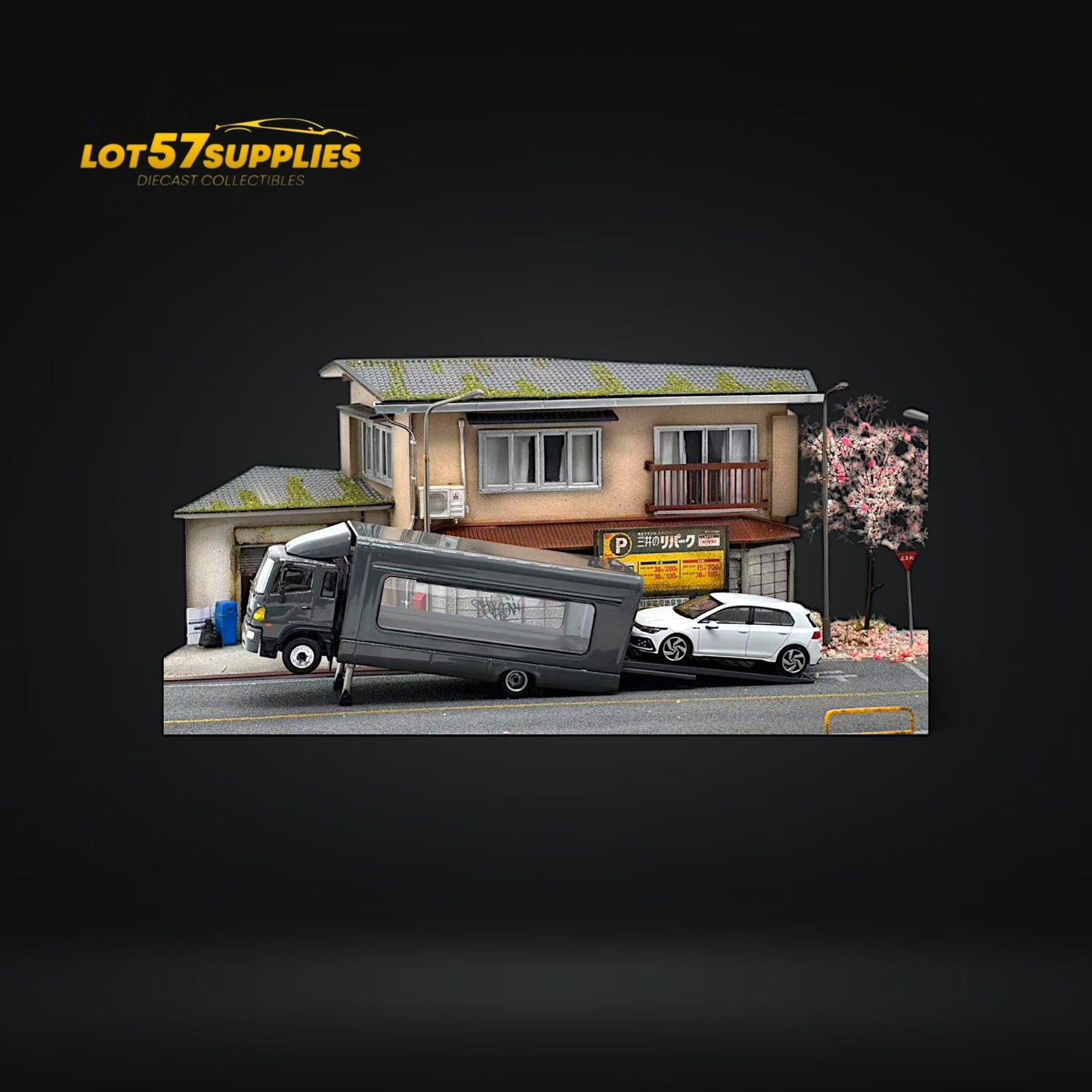 Diecast Hino 500 Diecast Truck With Outriggers And Fully Functional Bed