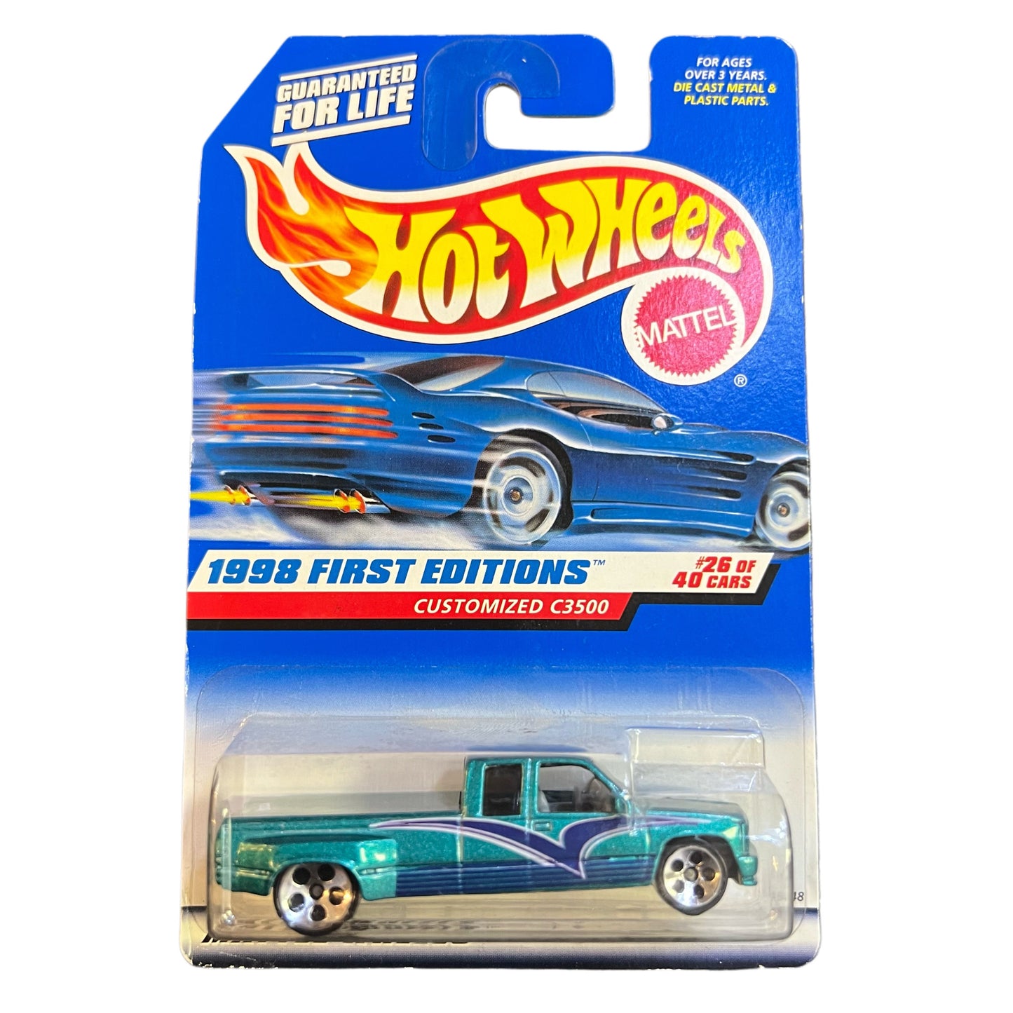 Hot Wheels Vintage Diecast Cars 1 64 Blue Card Collection