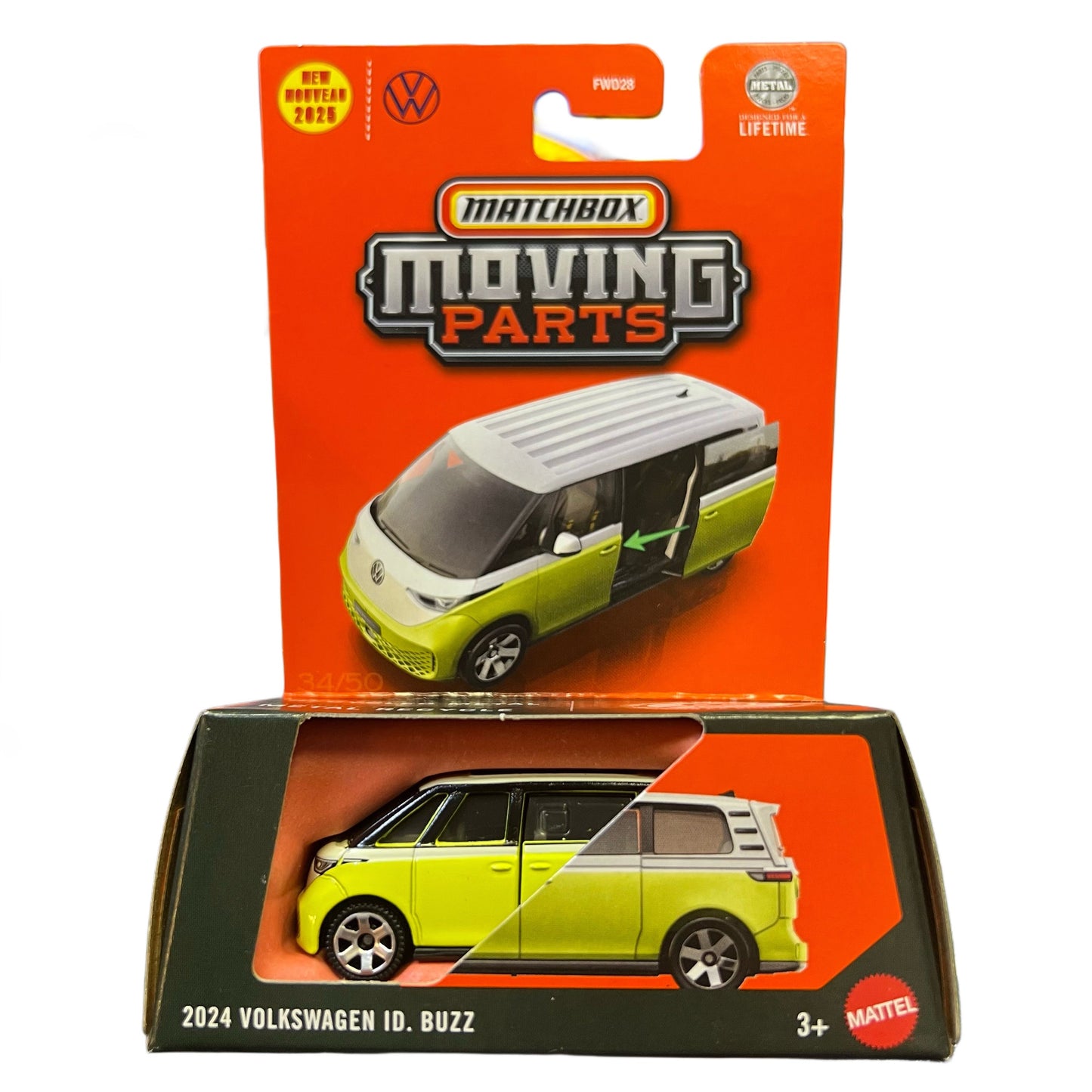 Matchbox Moving Parts Assorted Diecast Cars With Opening Doors