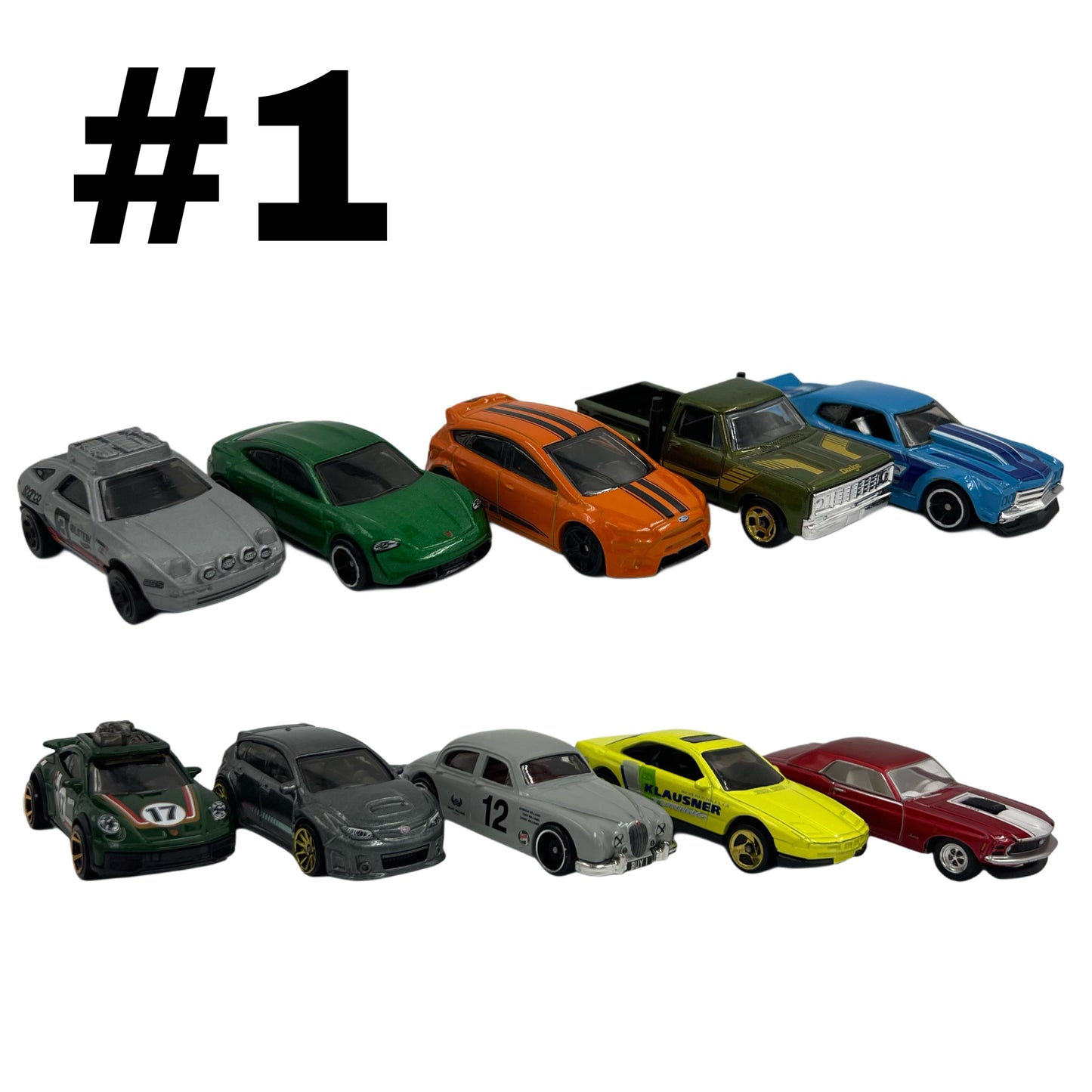 Hotwheels Assorted Loose Basic Mainlines Cars Variety Diecast Collectibles Scale 1:64 - Matchbox, Maisto, Majorrette, Jada, etc.