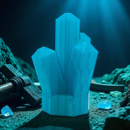 Life-Size Rock Crystal | Cosplay Prop | Oversized Treasure | B3 Customs