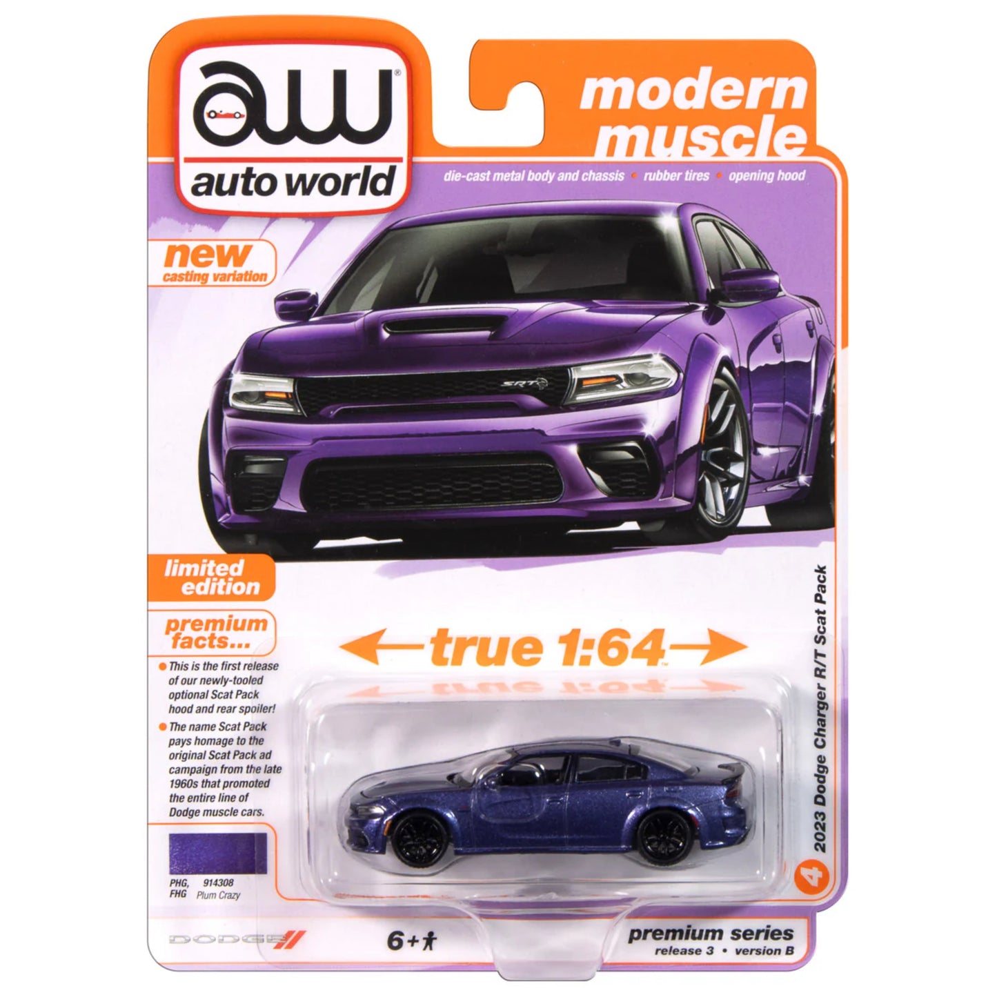 AutoWorld 1:64 Assorted Diecast
