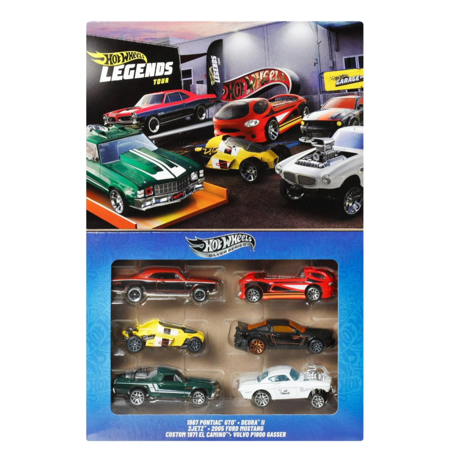 Hot Wheels Euro Style Die-Cast Cars Deluxe Multipack