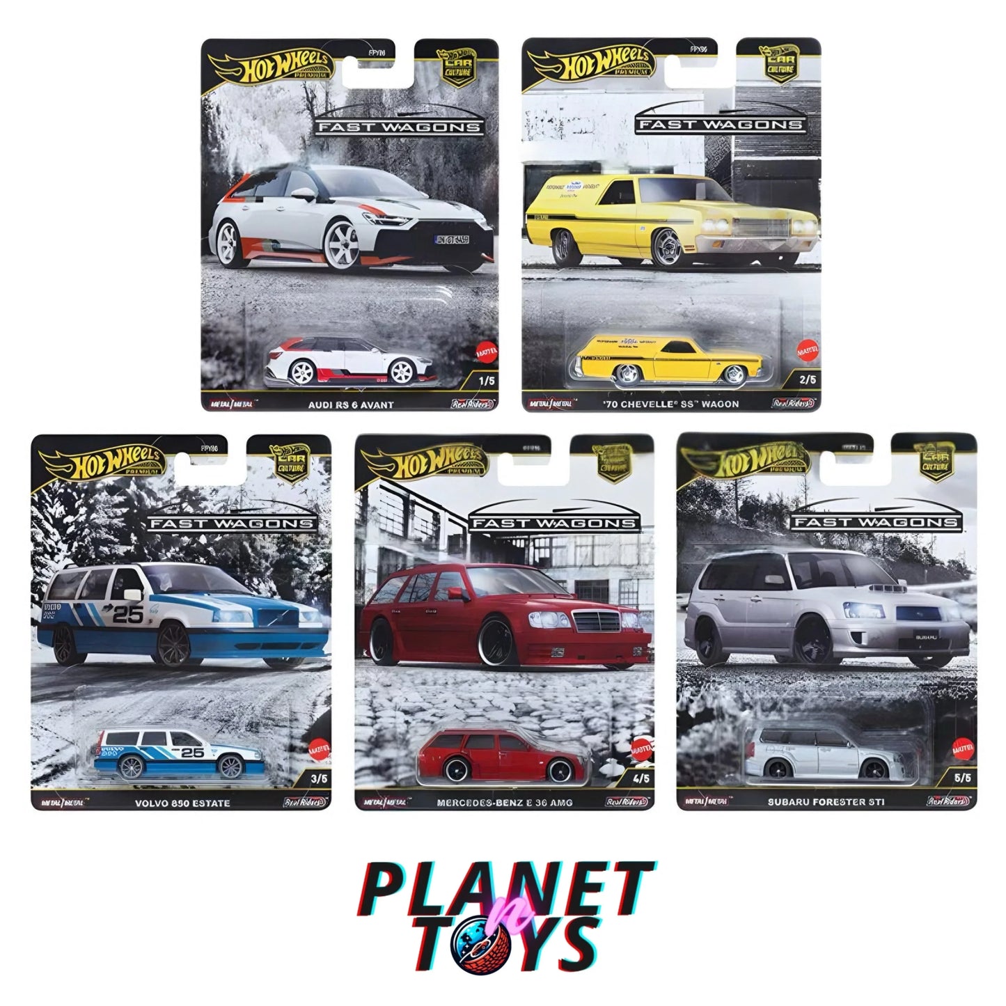 Hot Wheels Car Culture Premium Diecast Sets For Collectors - ToylandEU