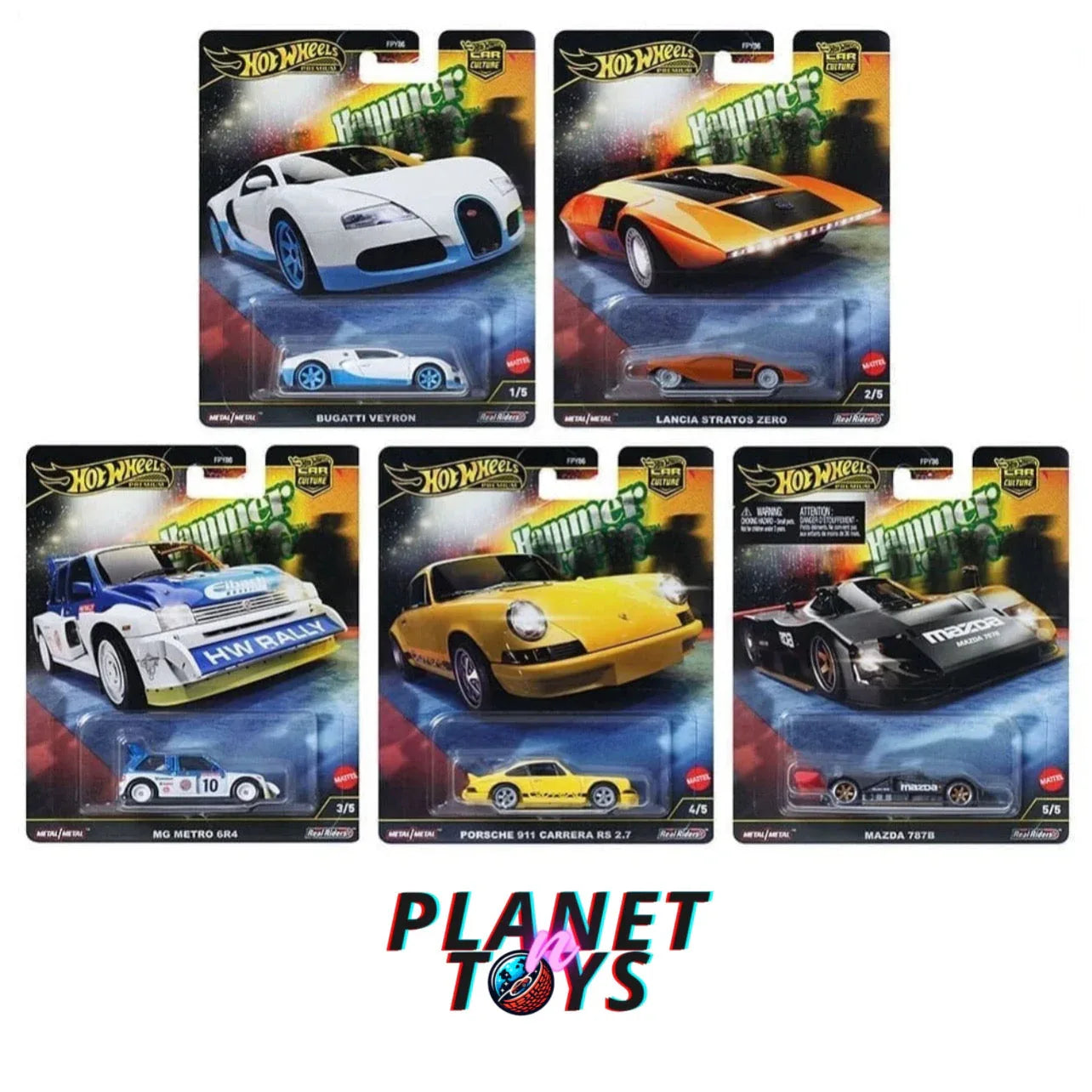 Hot Wheels Car Culture Premium Diecast Sets For Collectors - ToylandEU