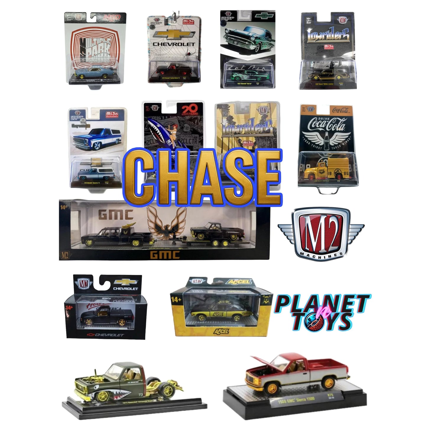M2 Machines CHASES Assorted Diecast Variety - ToylandEU