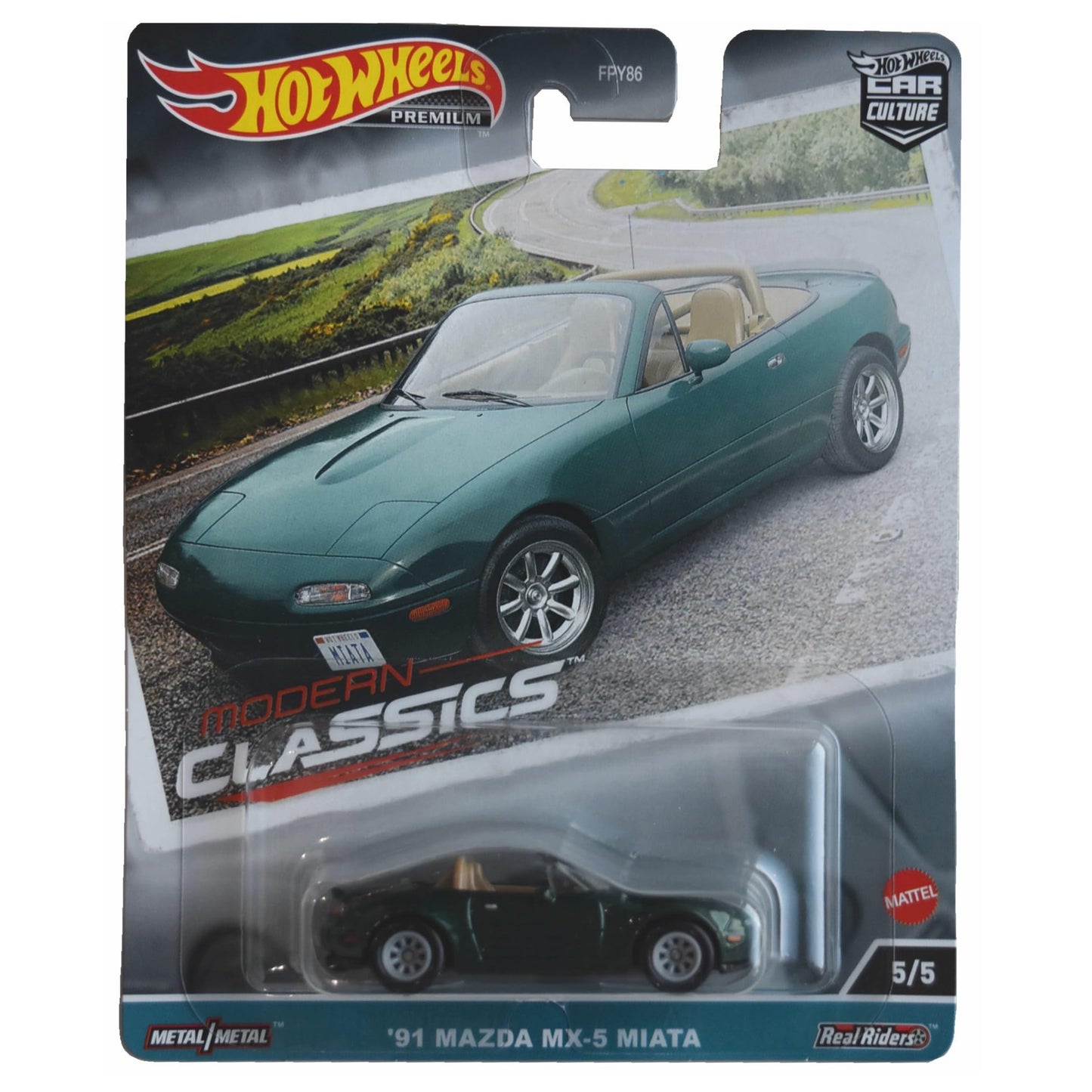 Hot Wheels Car Culture Premium Diecast Cars Real Riders