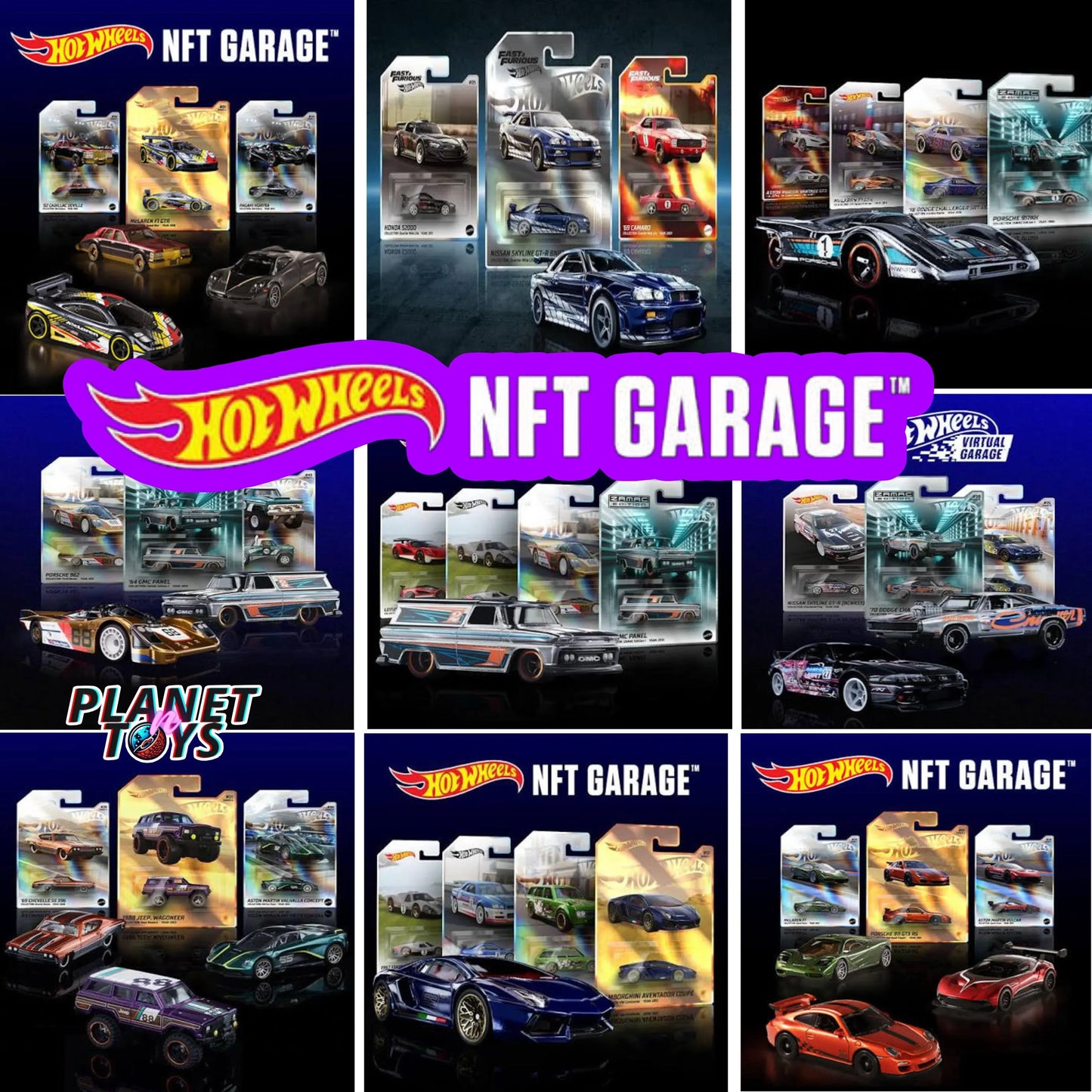 Hot Wheels NFT Garage Diecast Power Wagon Limited Edition Collectible - ToylandEU