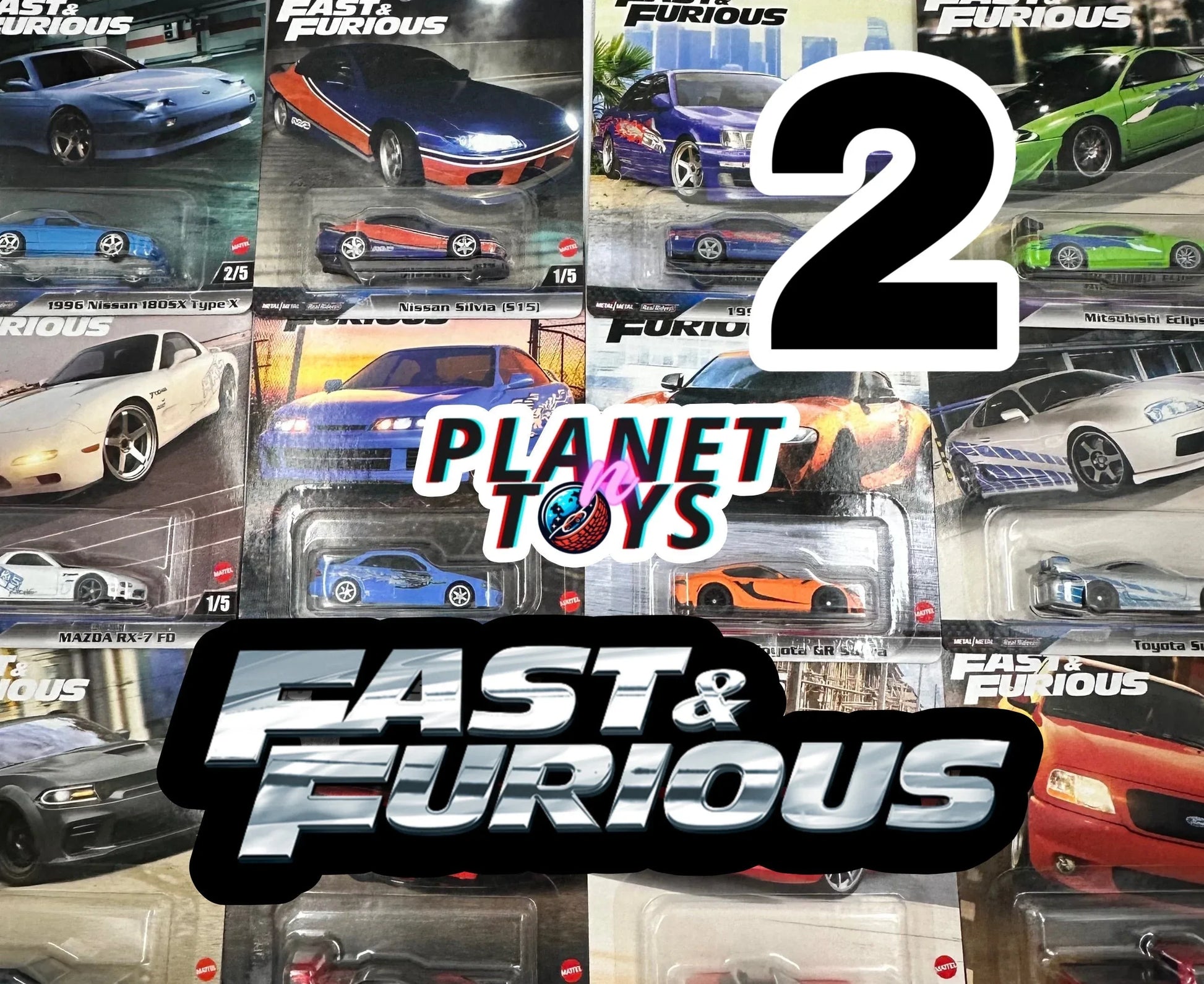 Hot Wheels Premium Fast & Furious Part 2 Diecast 1:64 - ToylandEU