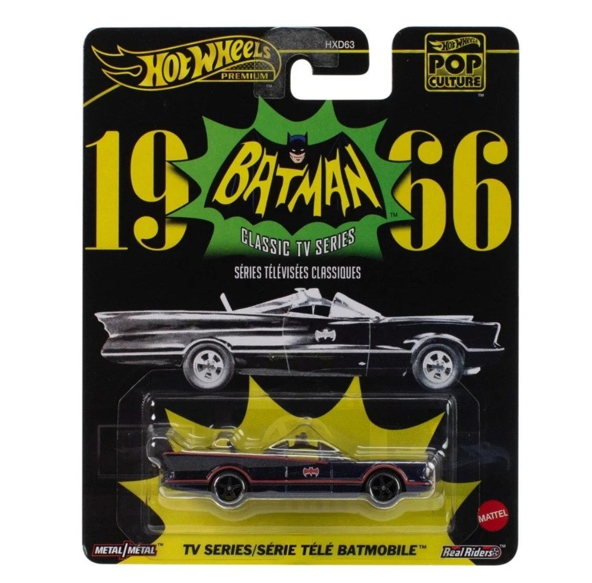 Hot Wheels Premium Diecast Cars Assorted Pop Culture