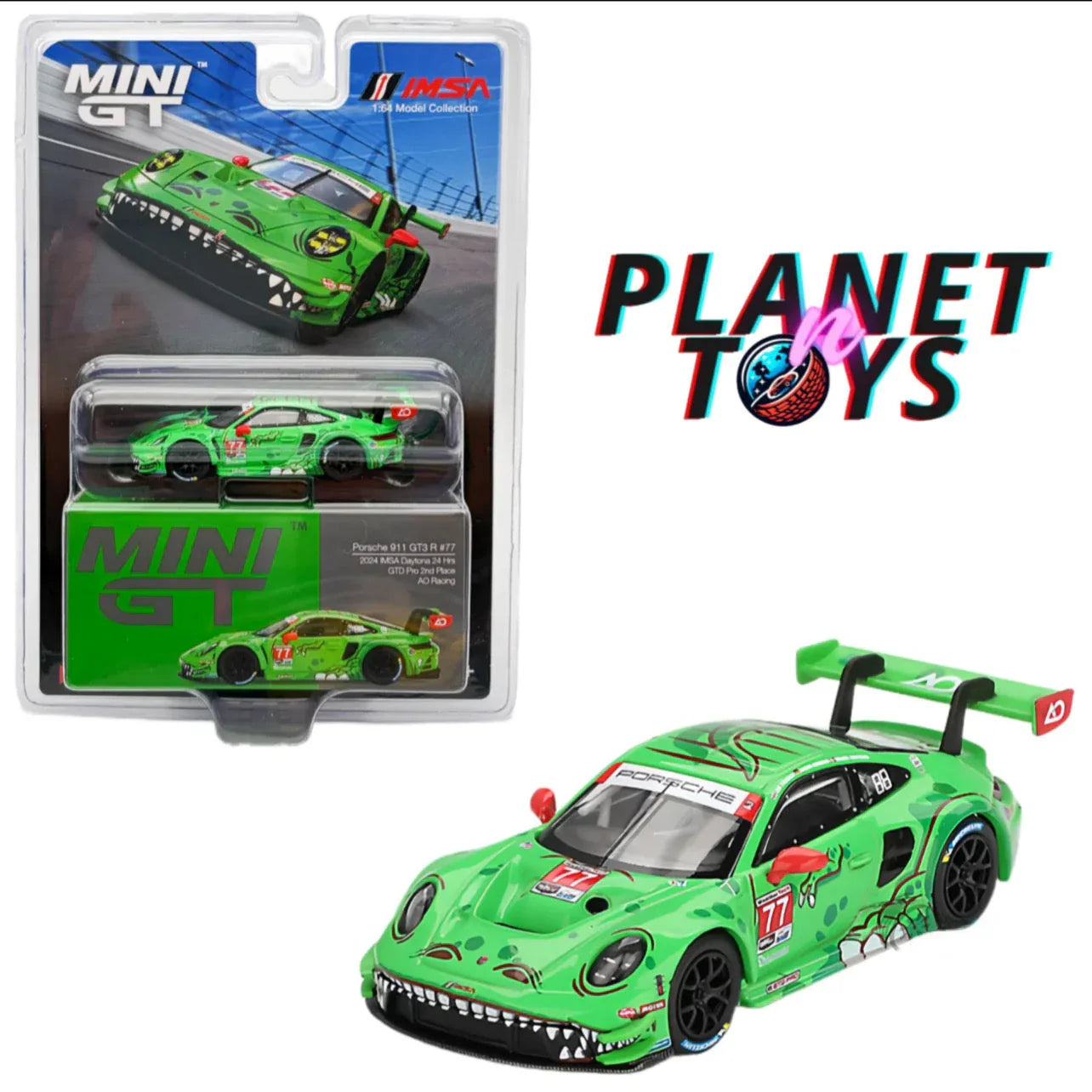 Porsche 911 GT3 R Diecast 1 64 Limited Collector Edition - ToylandEU