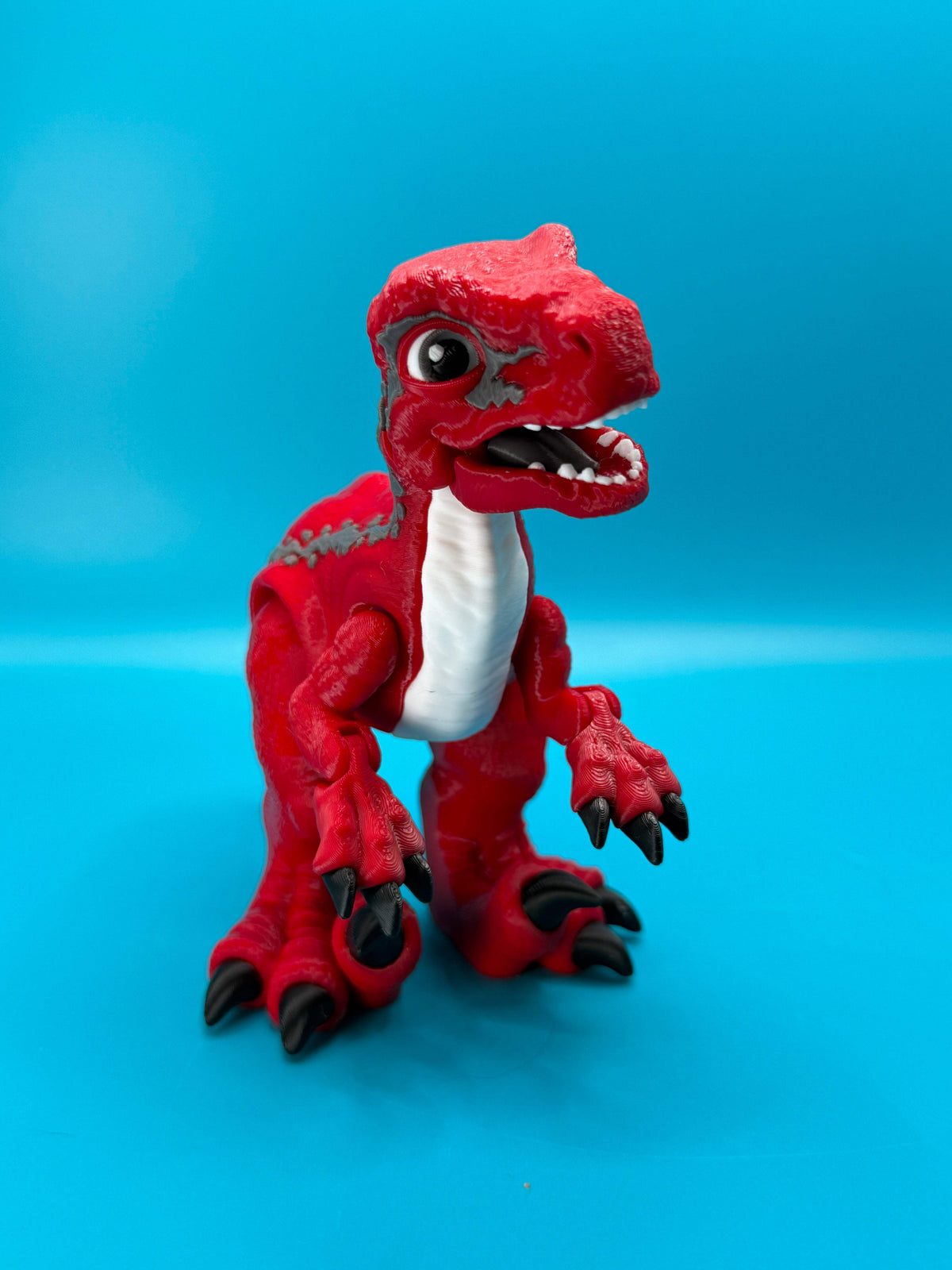 Articulated Velociraptor Dinosaur Fidget | 3D Printed Design | Moving Joints