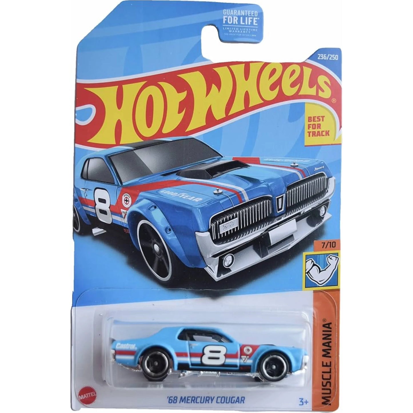 Hot Wheels American Power (V3)1:64 Diecast Assorted (Ford, Chevy, Dodge, Mustang, Corvette, GMC, Jeep, Merc, Camaro) - ToylandEU