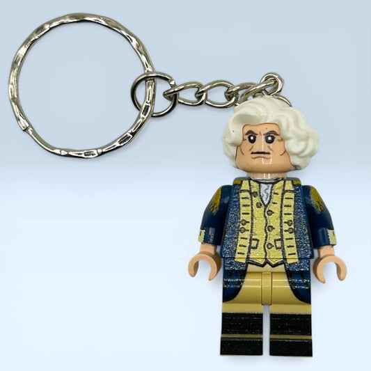 George Washington Minifig Keychain | High Quality Custom Print | B3 Customs