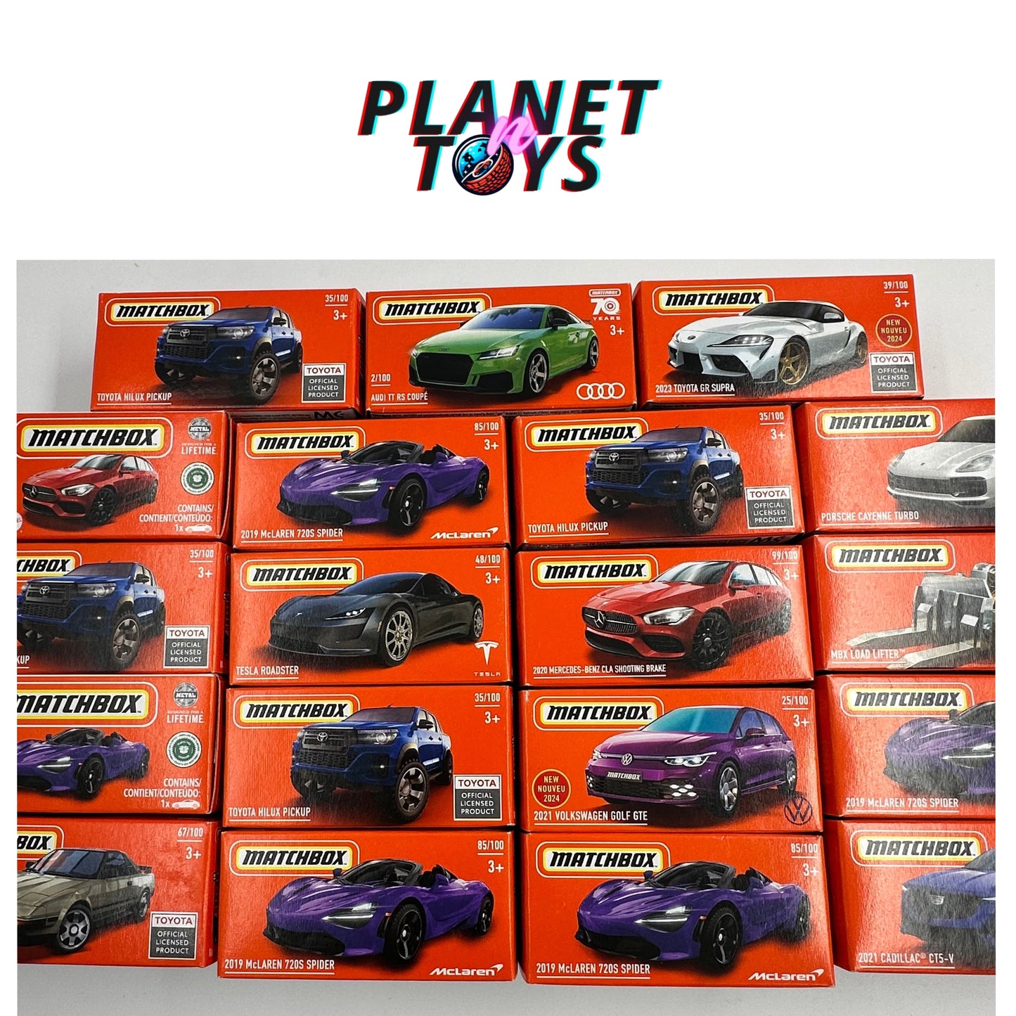 Matchbox Diecast Cars 1 64 Scale Assorted Collection For Display