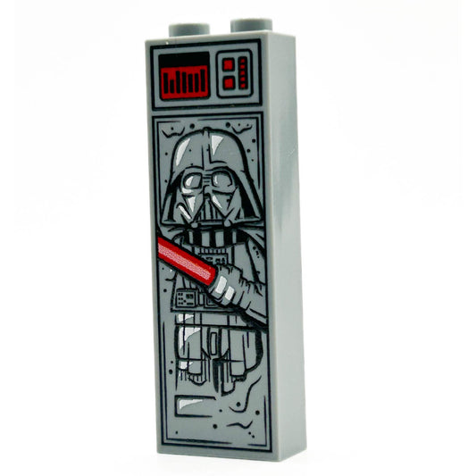 Dark Lord In Carbonite | 1x2x5 Brick | Custom Printed LEGO Part | B3 Customs