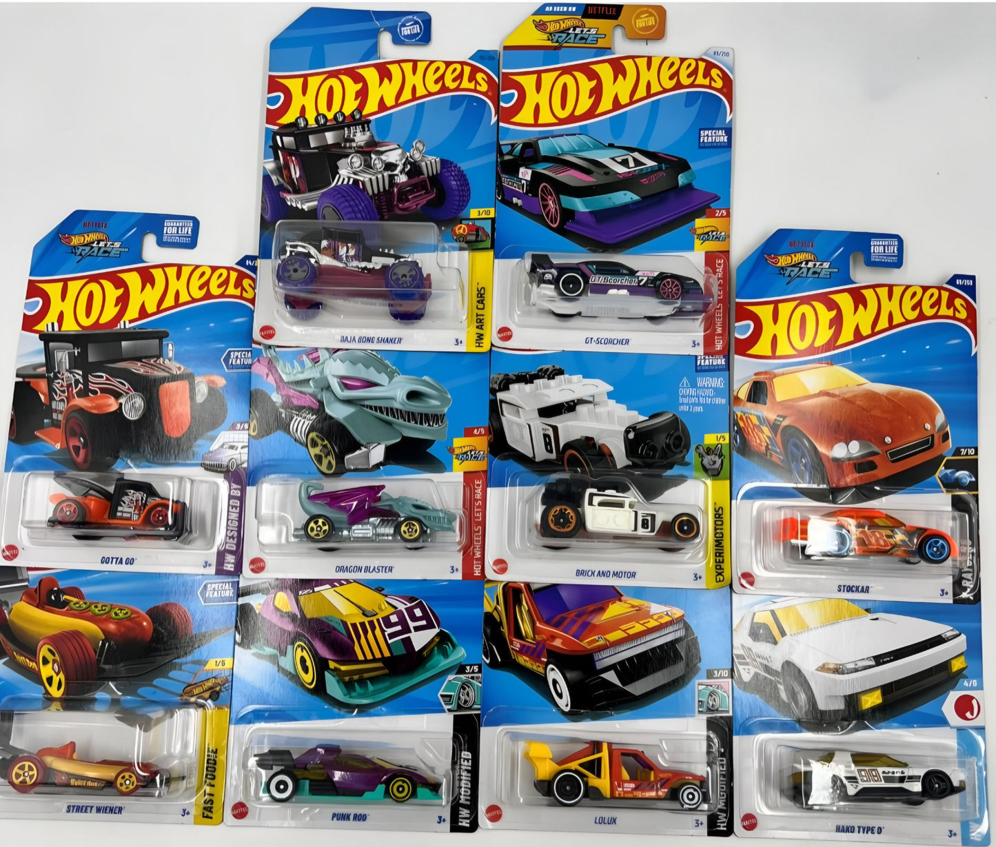 Hot Wheels Diecast Cars Bundle for Collectors Value Pack