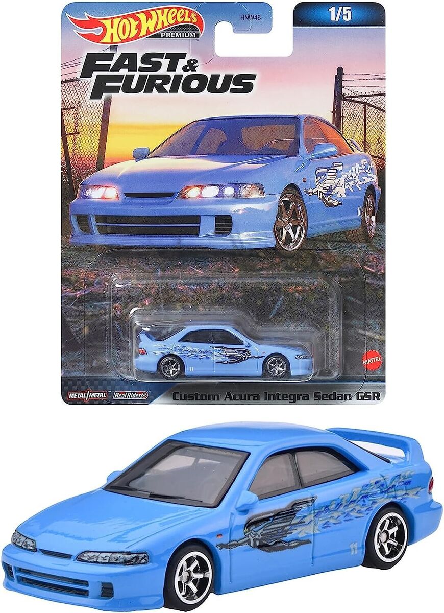 Hot Wheels Premium Fast And Furious Diecast Cars For Collectors