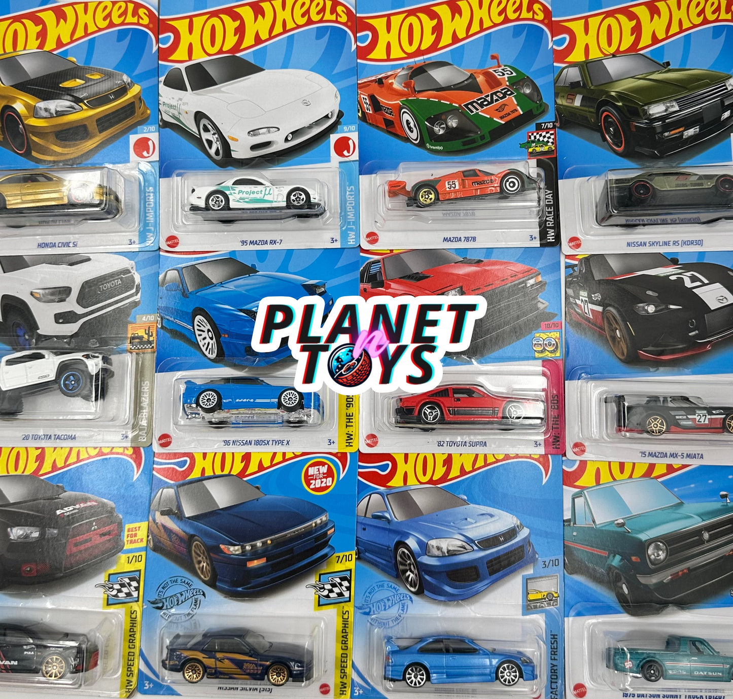 Asian Diecast Cars – Hot Wheels 1:64 Scale | JDM, Toyota, Nissan & More
