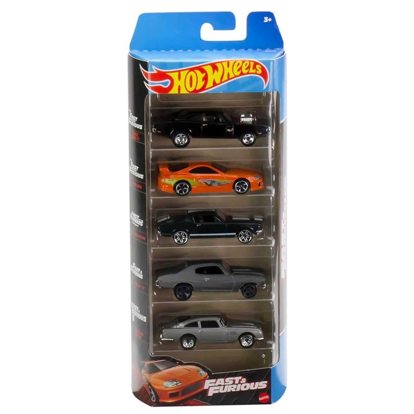 Hot Wheels / matchbox 5-cars Pack Assorted (Nissan, F1, Fast & Furious, Nightburnerz, Motor Show, & More)