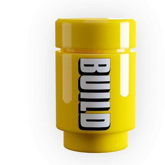 Minifig Scale Can | 30ml Mini Bottle | Bold Lemonade Design | Figure Accessory