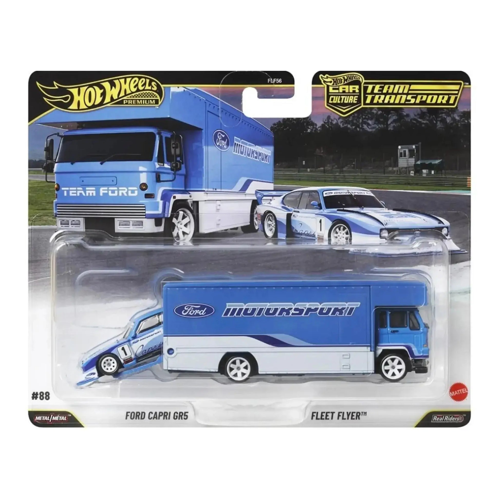 Hot Wheels Team Transports Assorted 1:64 - Planet N Toys