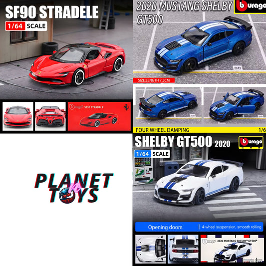 Diecast Cars 1:64 Assorted With Realistic Detail Collectible