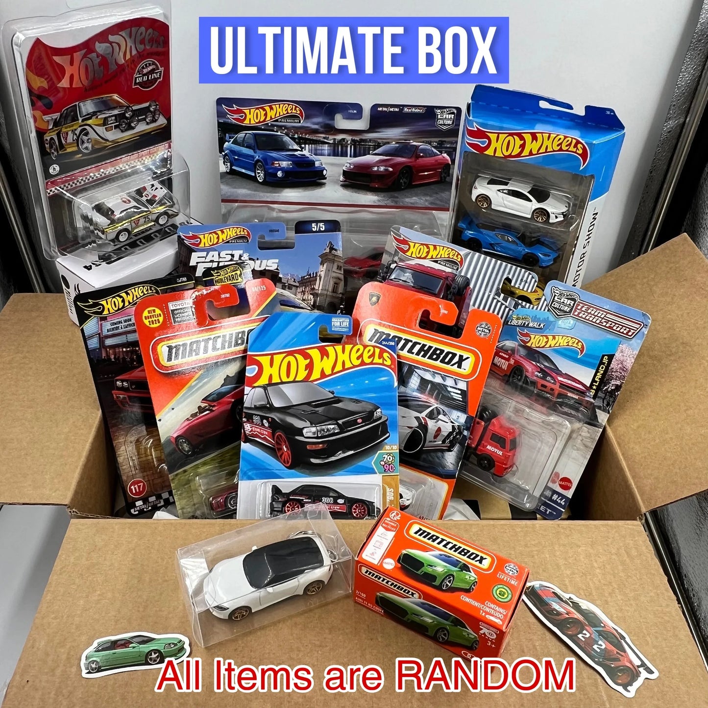 Planet n Toys Diecast Box 1:64 Assorted Collectible Hotwheels/Matchbox - ToylandEU