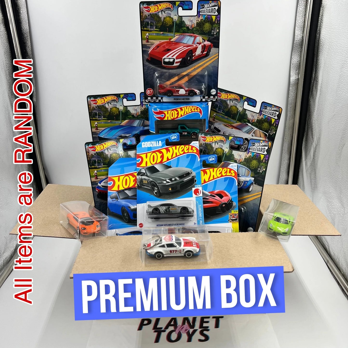Planet n Toys Diecast Box 1:64 Assorted Collectible Hotwheels/Matchbox - ToylandEU