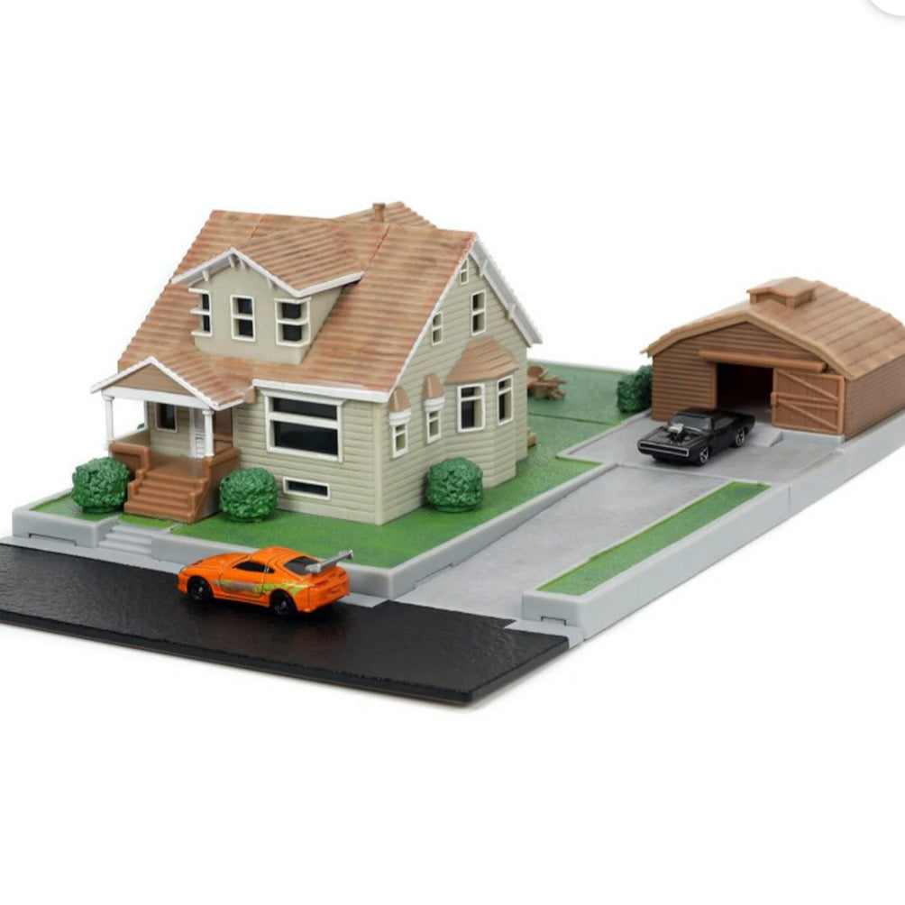 Jada Nano Scene Diorama Set Die Cast Cars Collectible