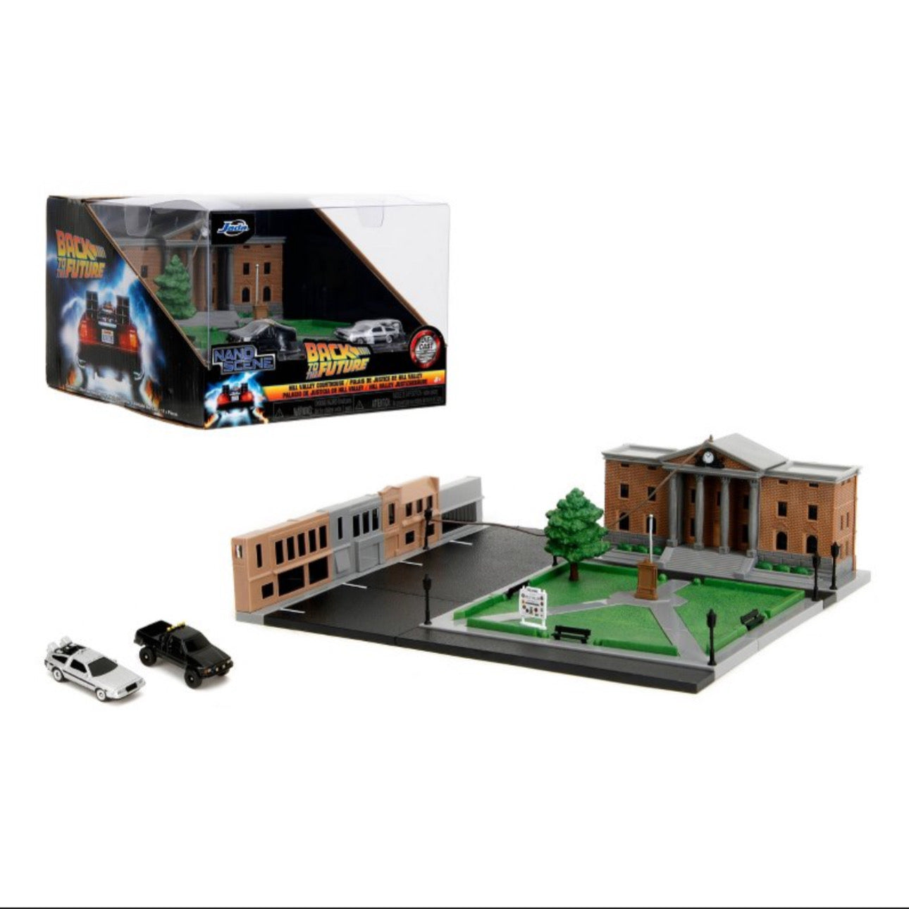 Jada Nano Scene Diorama Set Die Cast Cars Collectible