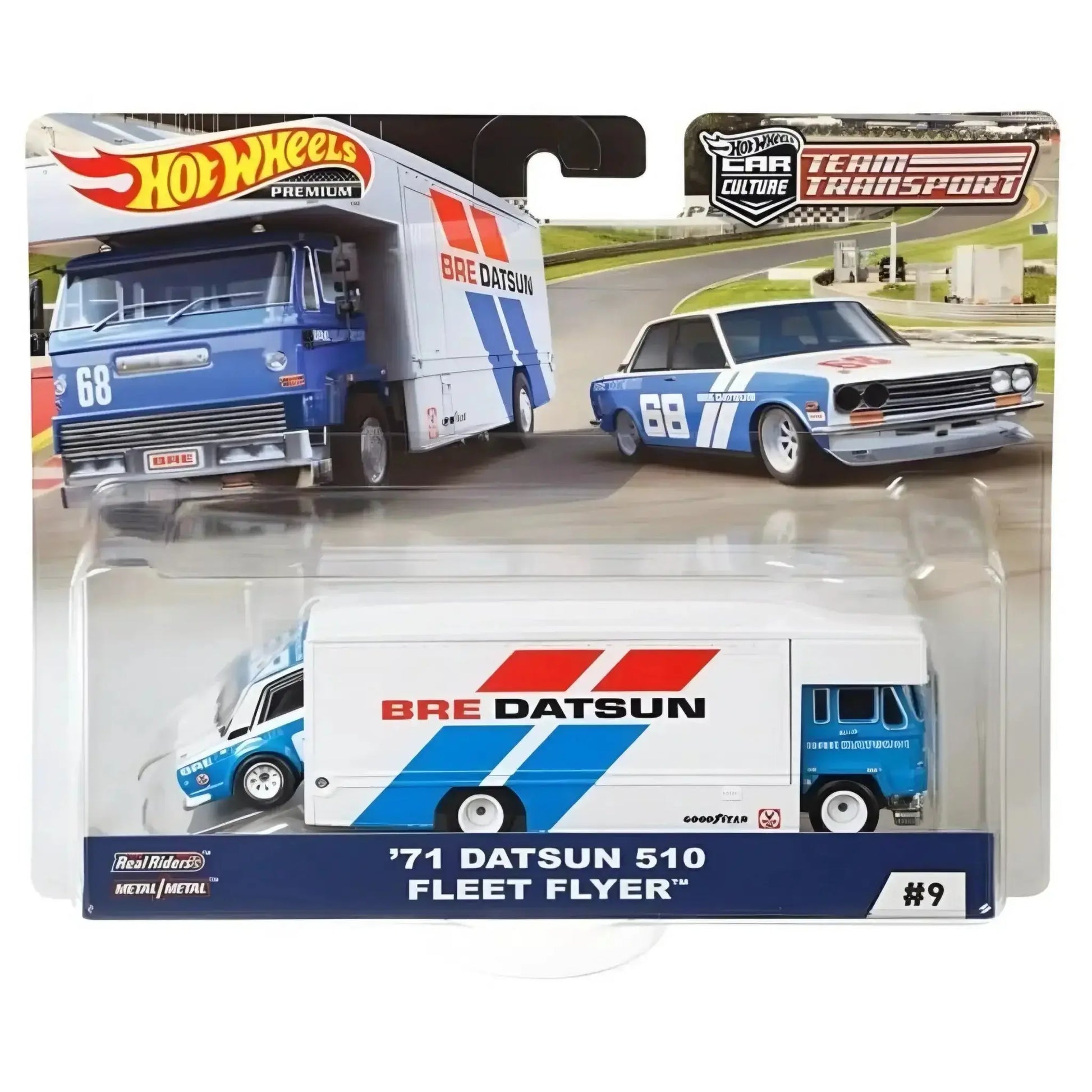 Hot Wheels Team Transports Assorted 1:64 - Planet N Toys