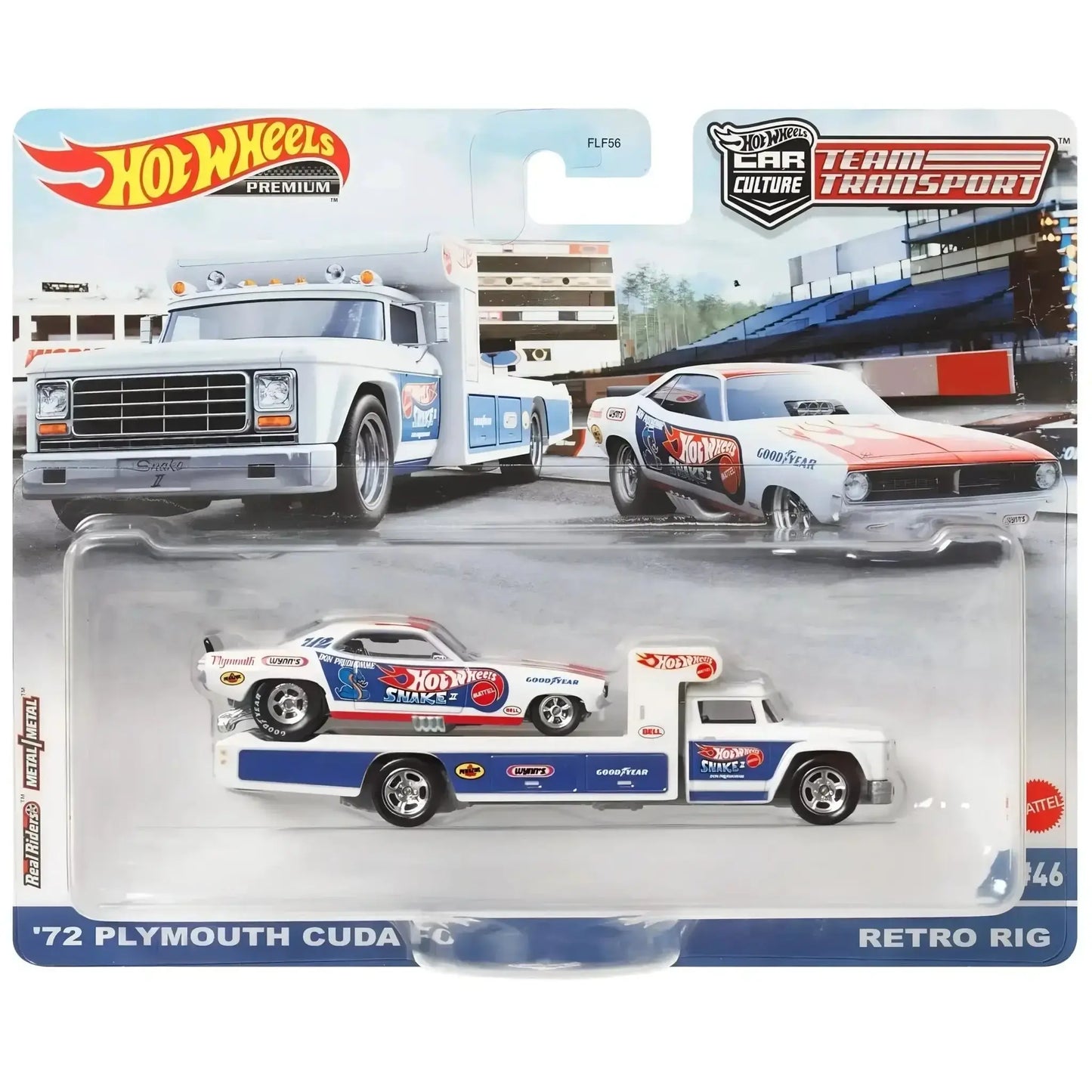 Hot Wheels Team Transports Assorted 1:64 - Planet N Toys