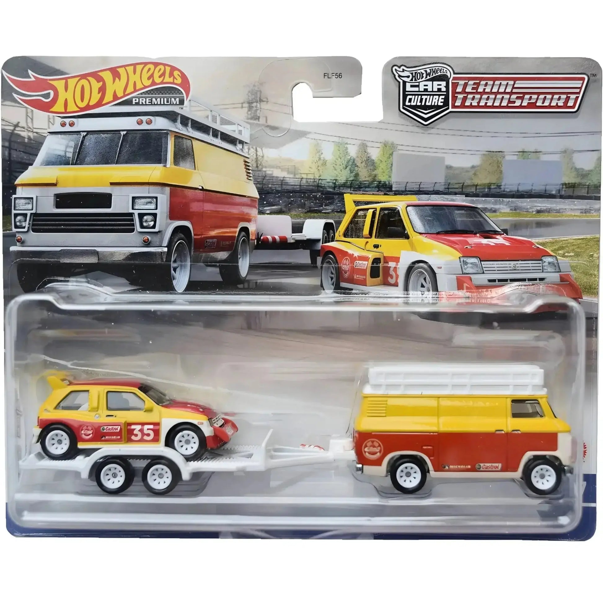 Hot Wheels Team Transports Assorted 1:64 - Planet N Toys