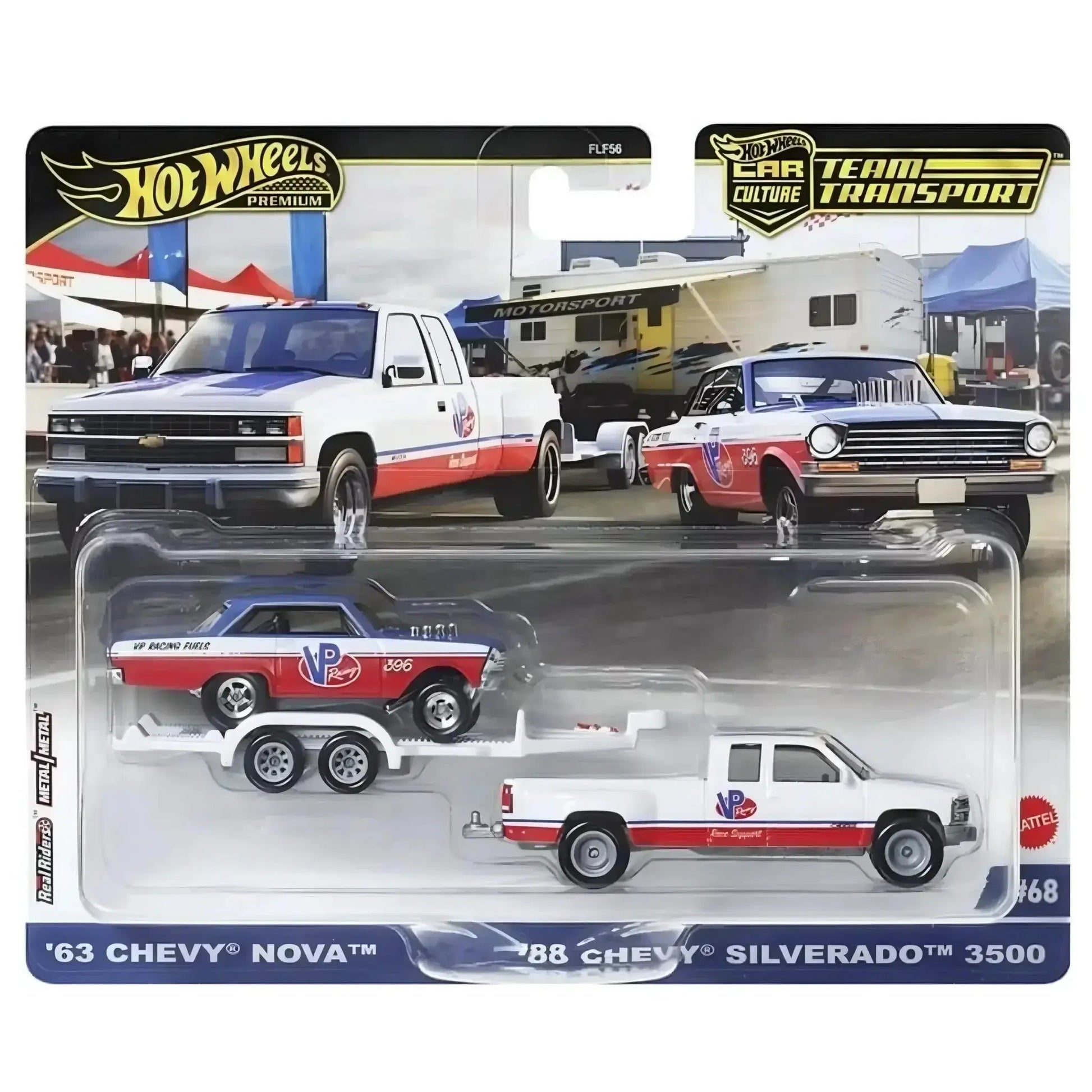 Hot Wheels Team Transports Assorted 1:64 - Planet N Toys